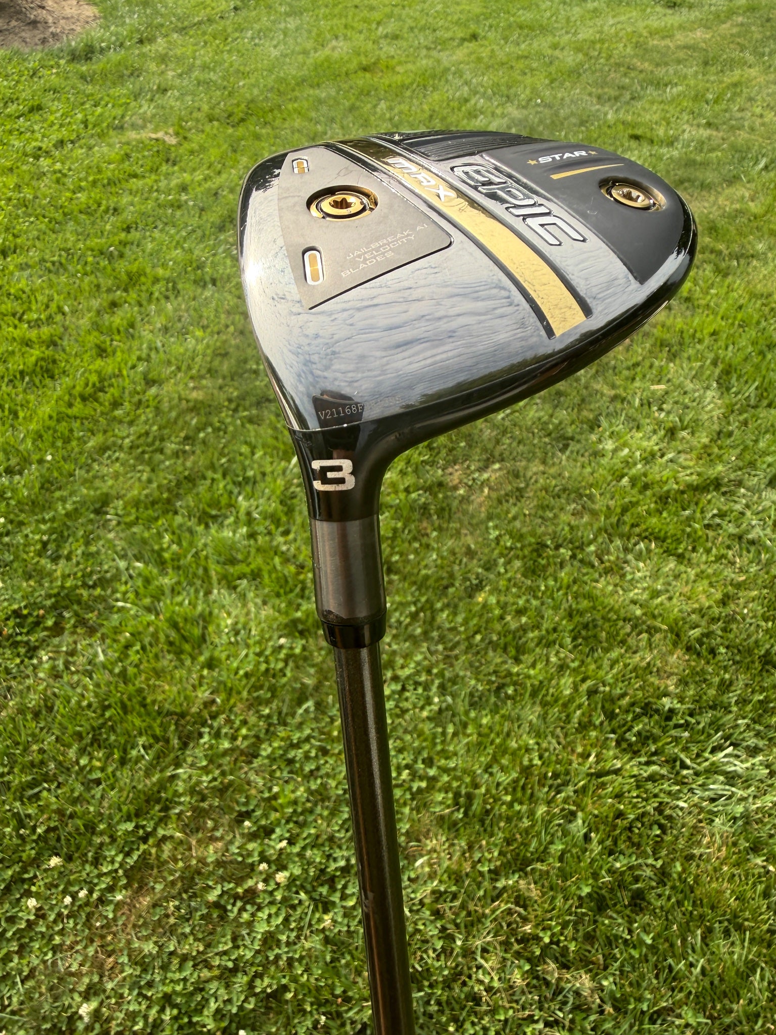 Callaway EPIC MAX Star 3-Wood Aldila Pinemeadow Regular Flex Lefty 43" +HC NICE — photo 6