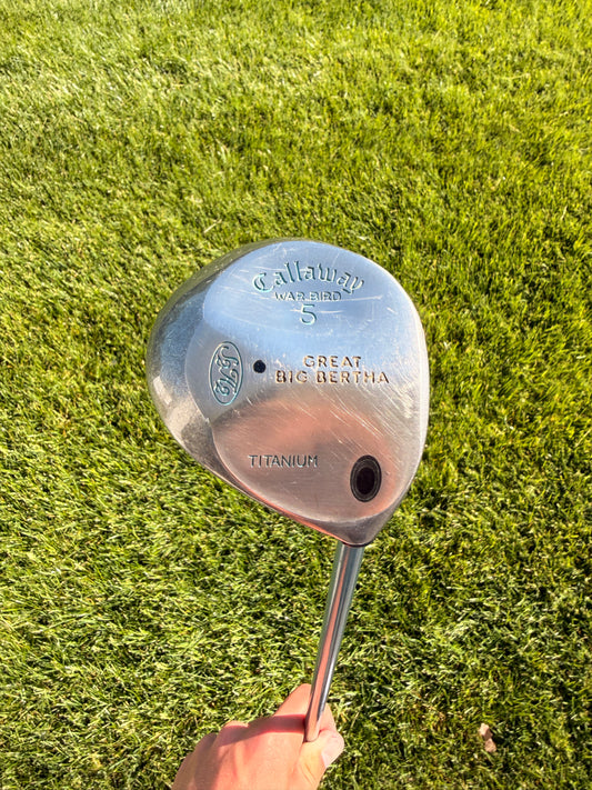 Photo of Callaway Great Big Bertha War Bird 5-Wood Ladies Flex