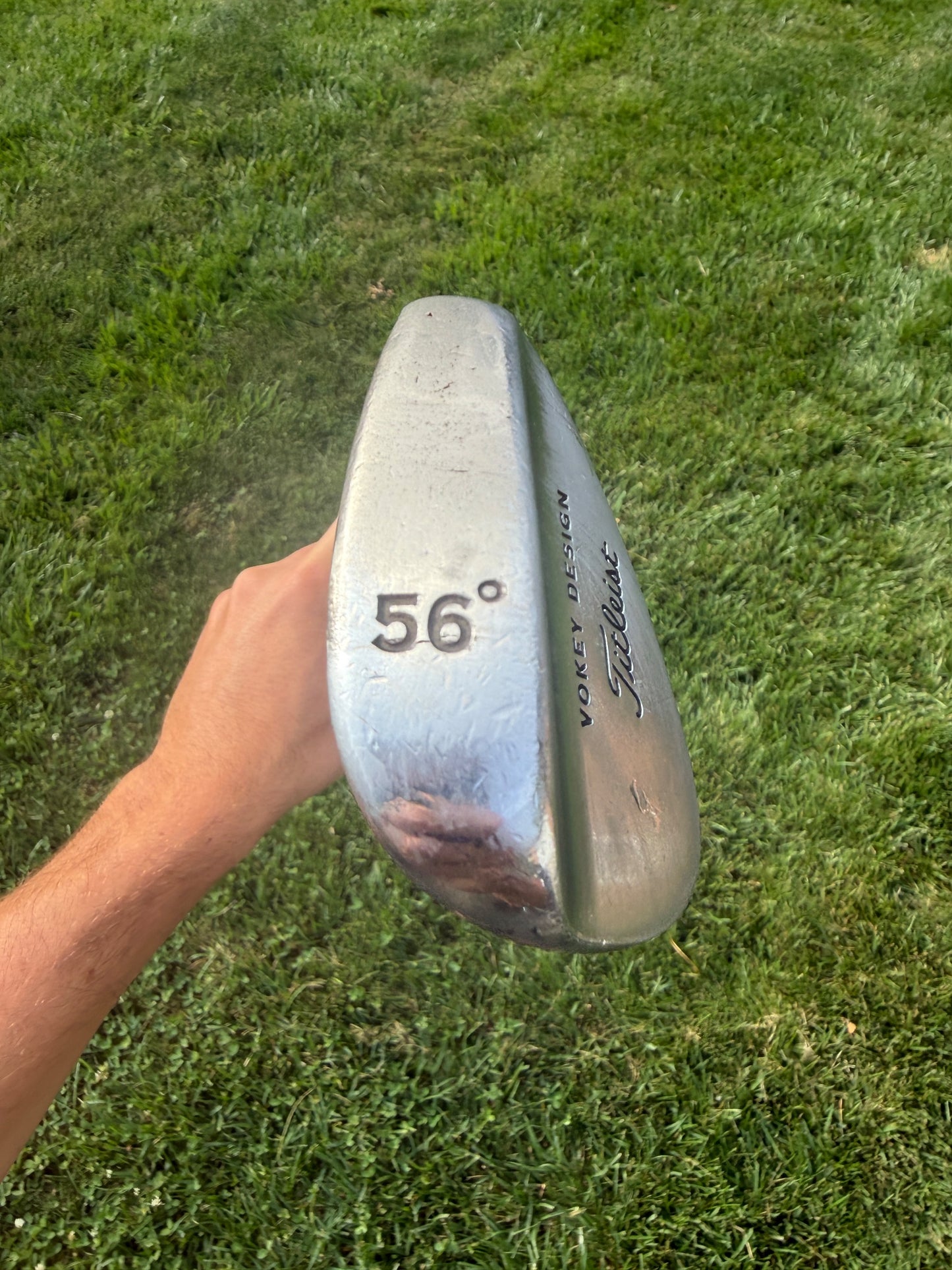 Titleist Vokey Chrome 200 Sand Wedge 56° / 14 Dynamic Gold Wedge Flex 35.5" NICE — photo 4