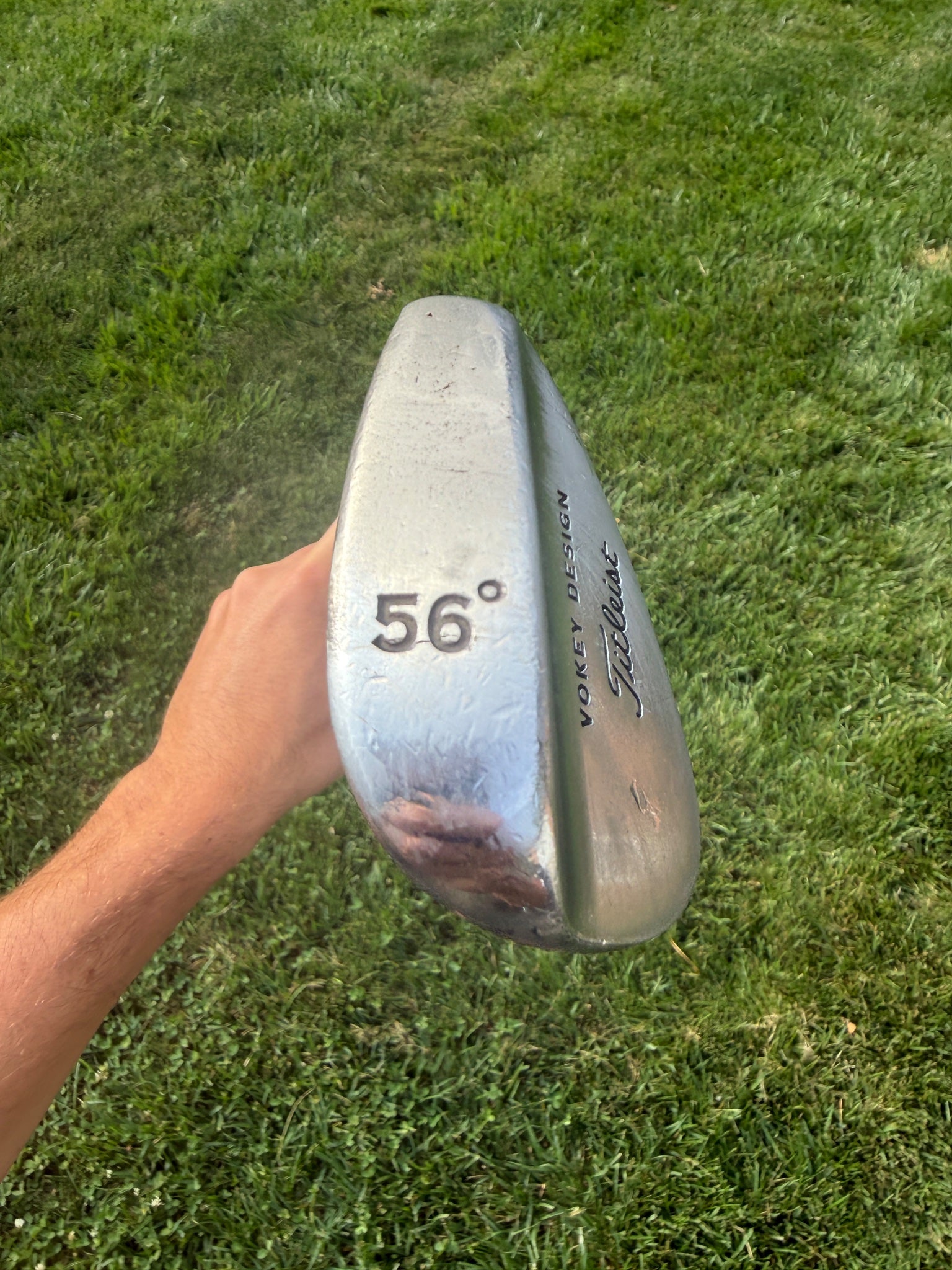 Titleist Vokey Chrome 200 Sand Wedge 56° / 14 Dynamic Gold Wedge Flex 35.5" NICE — photo 4