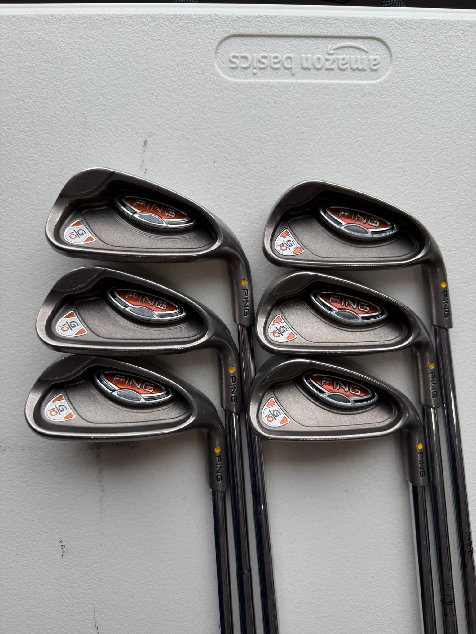 Photo of Ping G10 Iron Set Stiff Flex Cushin