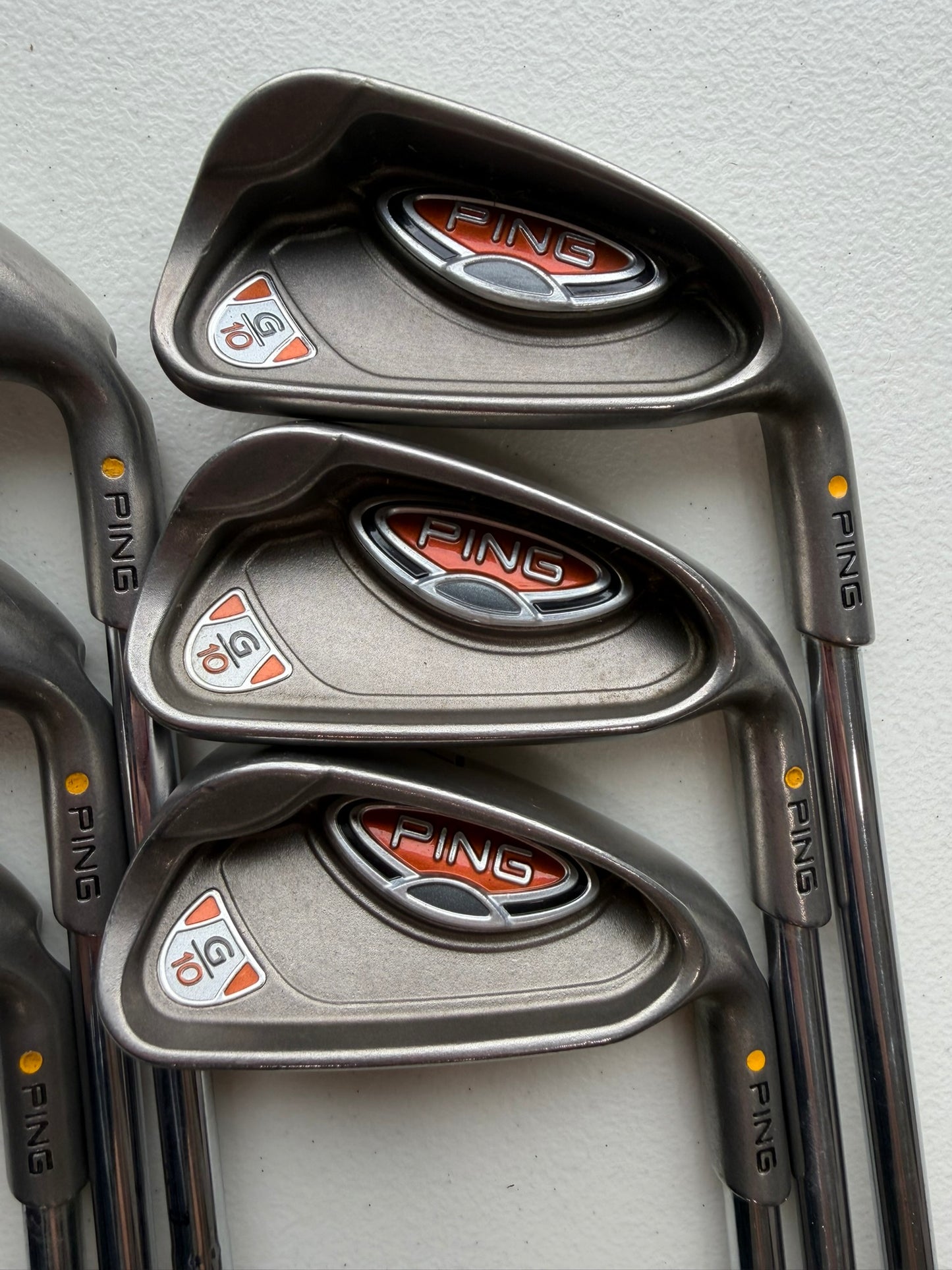 Photo of Ping G10 Iron Set Stiff Flex Cushin