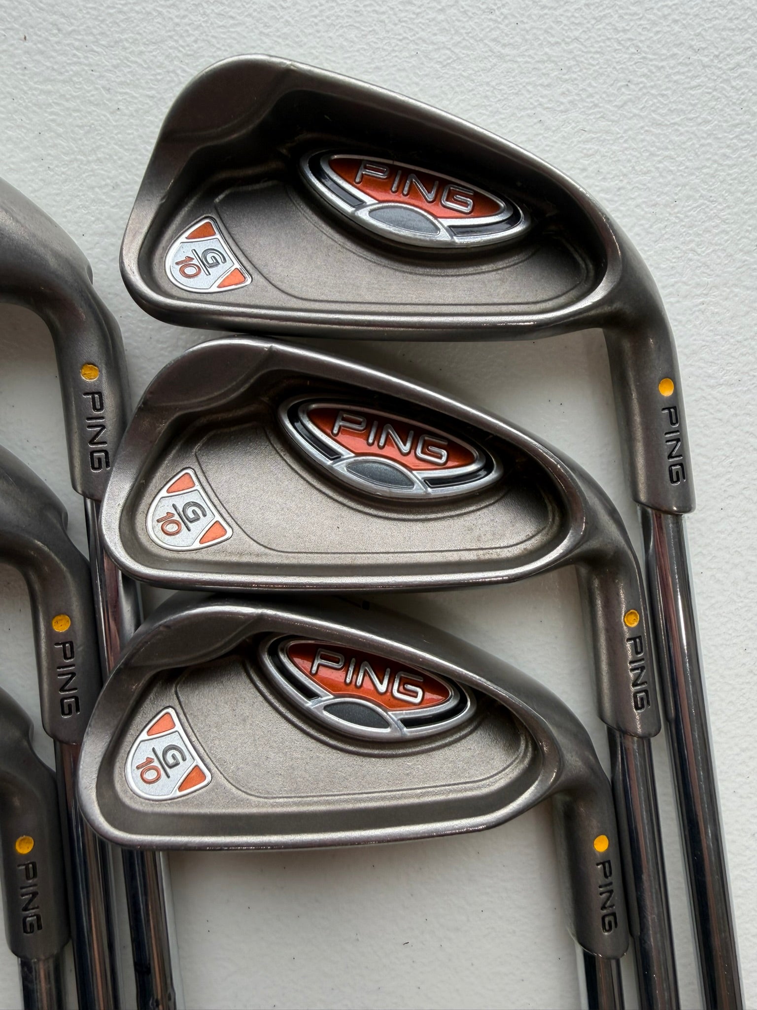 Photo of Ping G10 Iron Set Stiff Flex Cushin