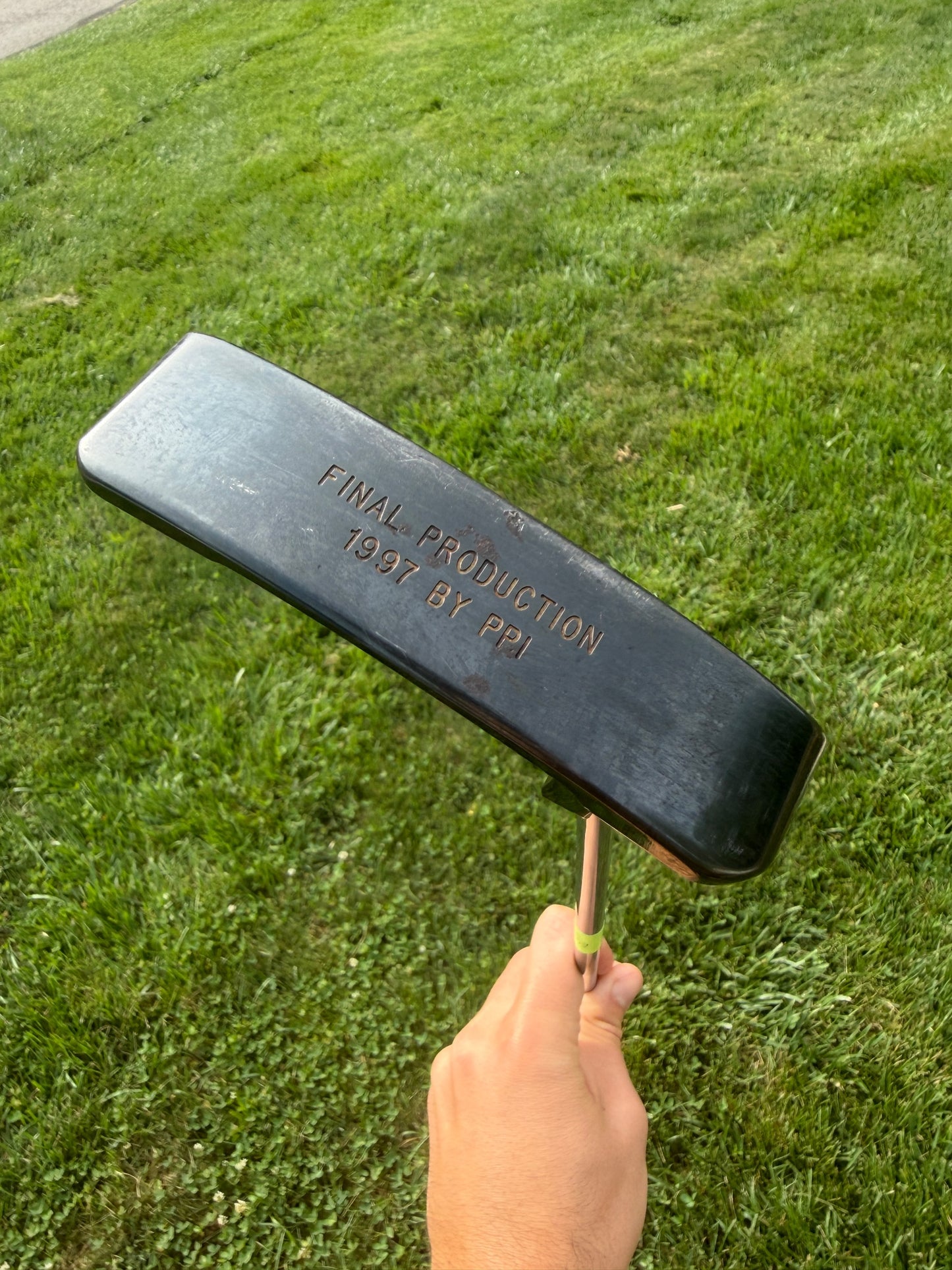 Tad Moore Pro 1 Final Production 1997 by PPI Putter 35" +HC NICE — photo 2