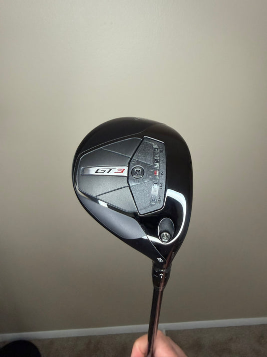 Photo of Titleist GT3 3-Wood 15° Stiff Flex Hzrdus Black