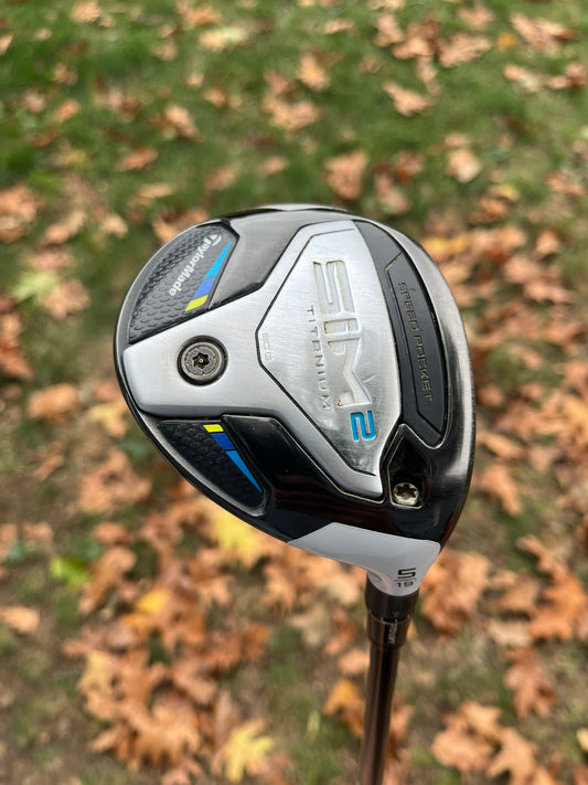 Taylormade Sim2 Titanium 5-Wood 19° Tensei AV Blue 65 Stiff Flex 42″ NICE