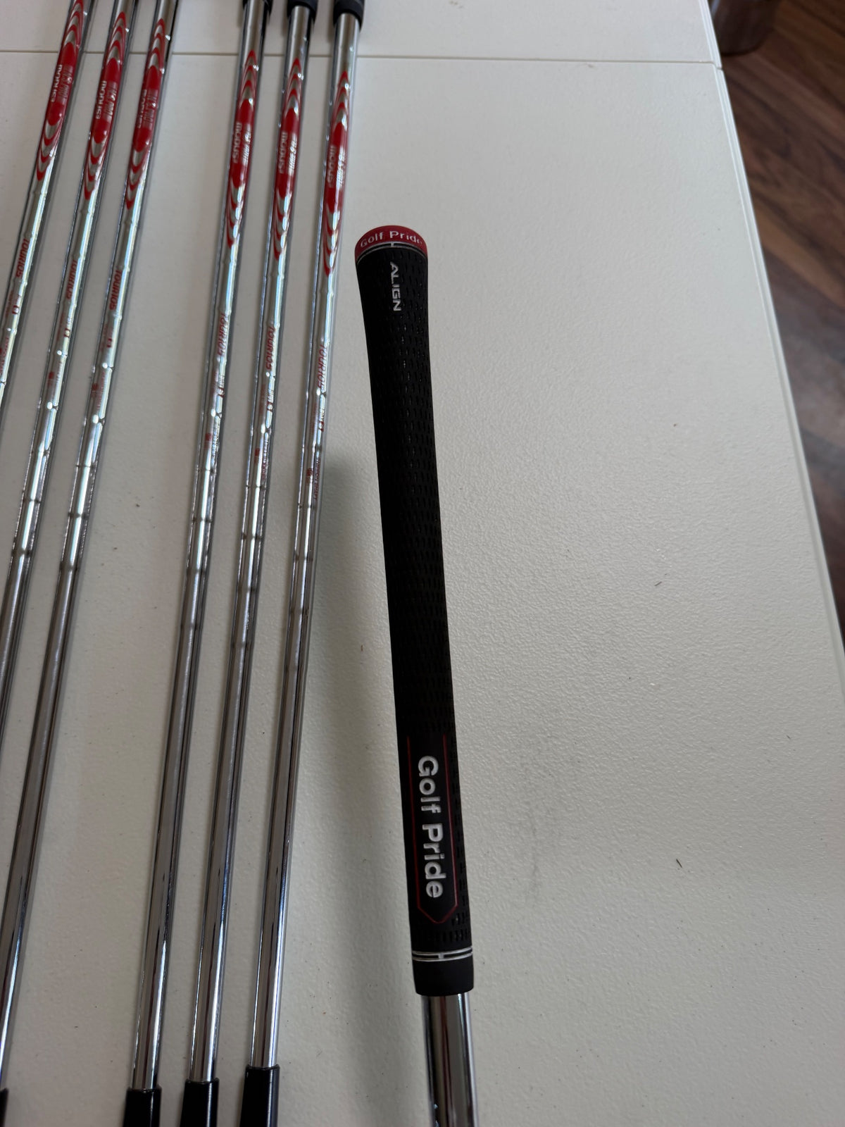 TaylorMade P770/P7CB Combo Iron Set 4-PW NS Pro Tour105 Stiff Flex NEAR MINT — photo 14