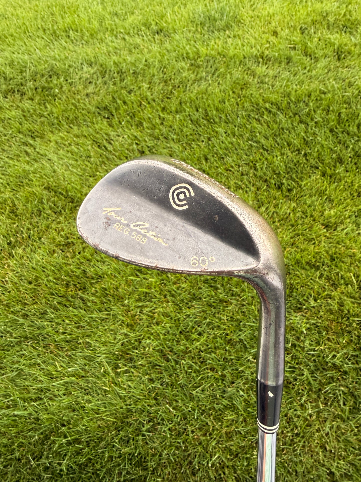 Photo of Cleveland 588 Black Melonite Lob Wedge 60° Wedge Flex