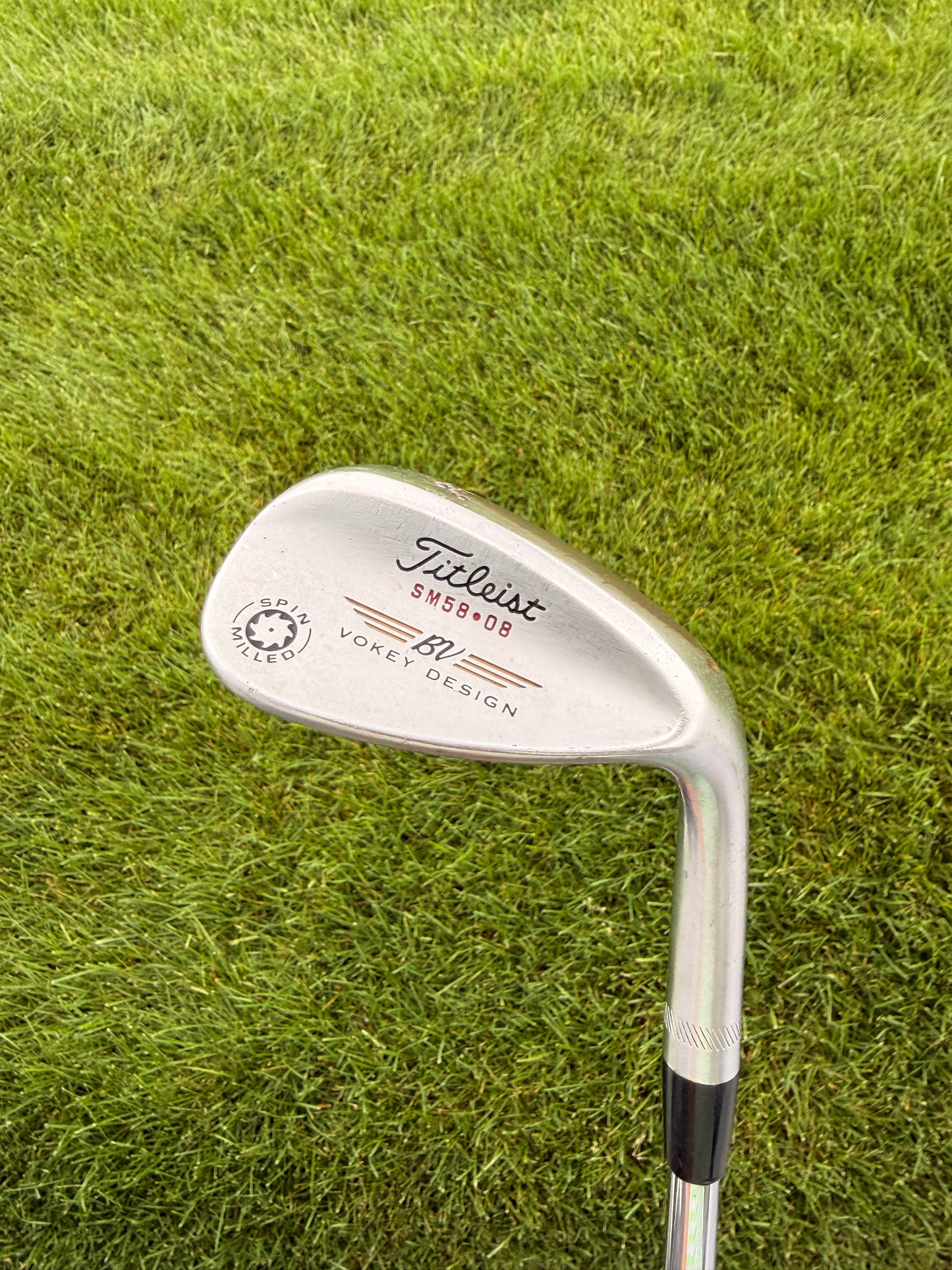 Photo of Titleist Vokey Spin Milled Lob Wedge 58° Wedge Flex Dynamic Gold