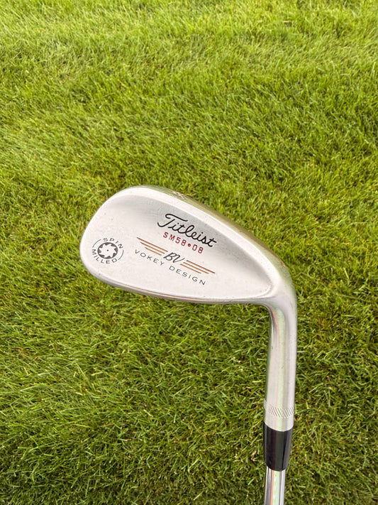 Photo of Titleist Vokey Spin Milled Lob Wedge 58° Wedge Flex Dynamic Gold