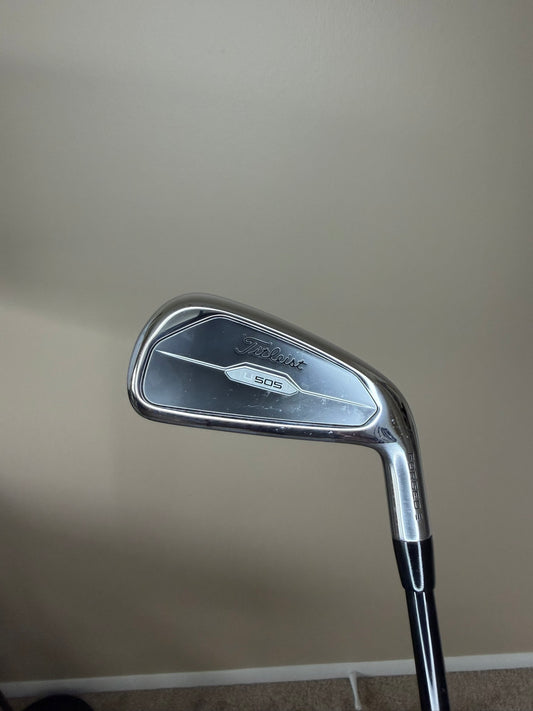Photo of Titleist 2023 U 505 Utility 4-Iron Stiff Flex Hzrdus Black