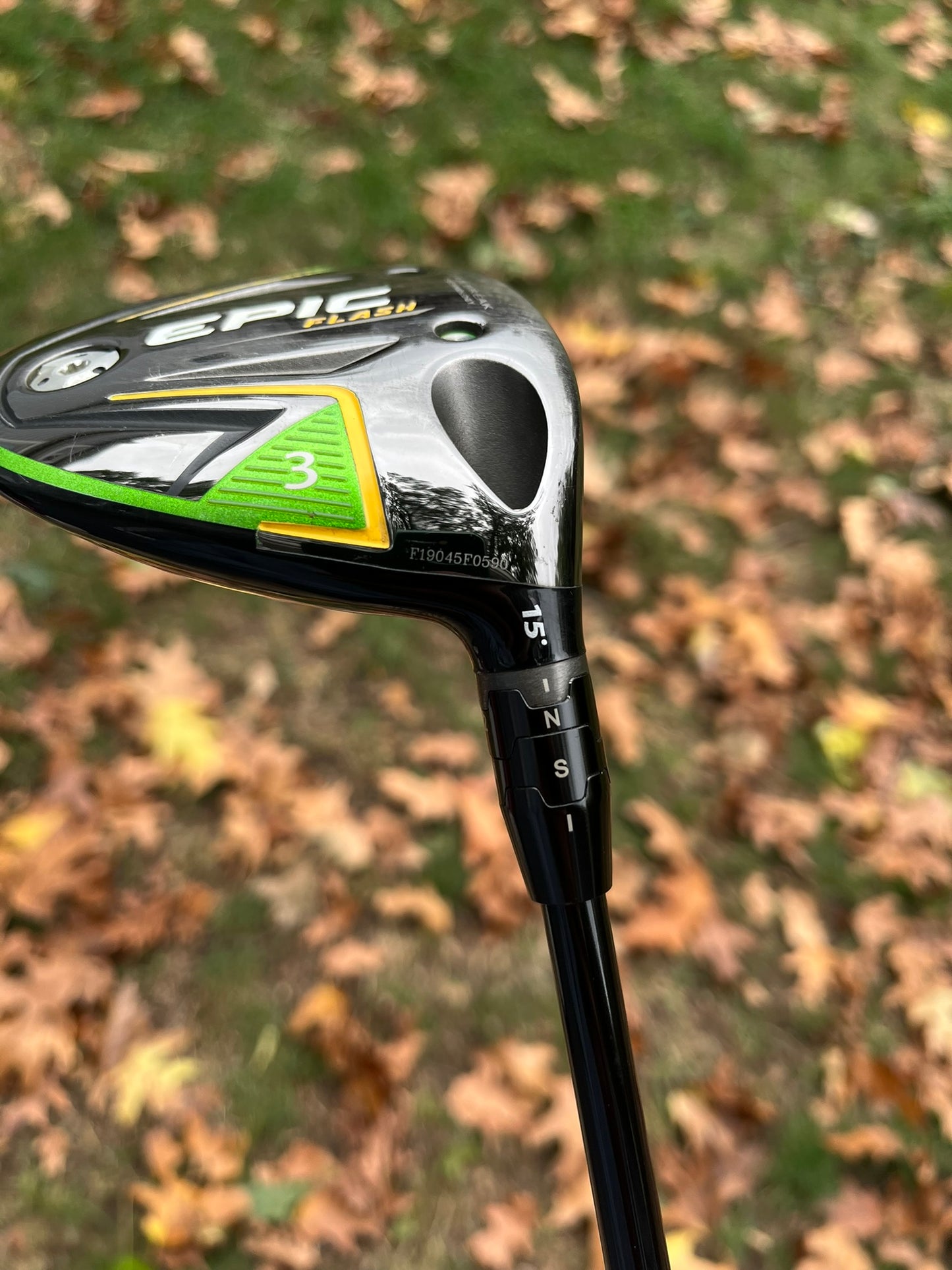 Callaway Epic Flash 3-Wood 15° Tensei AV Blue 75 Regular Flex 42.75″ +HC NICE