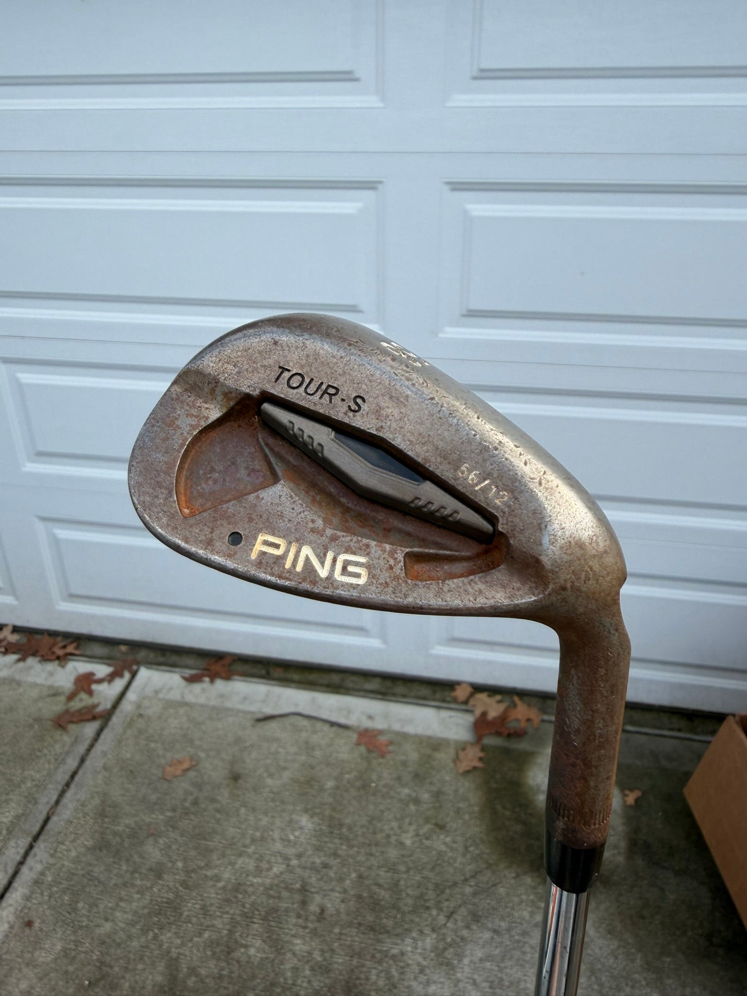 Photo of Ping Tour-S Rustique Sand Wedge 56° Stiff Flex Kbs Tour