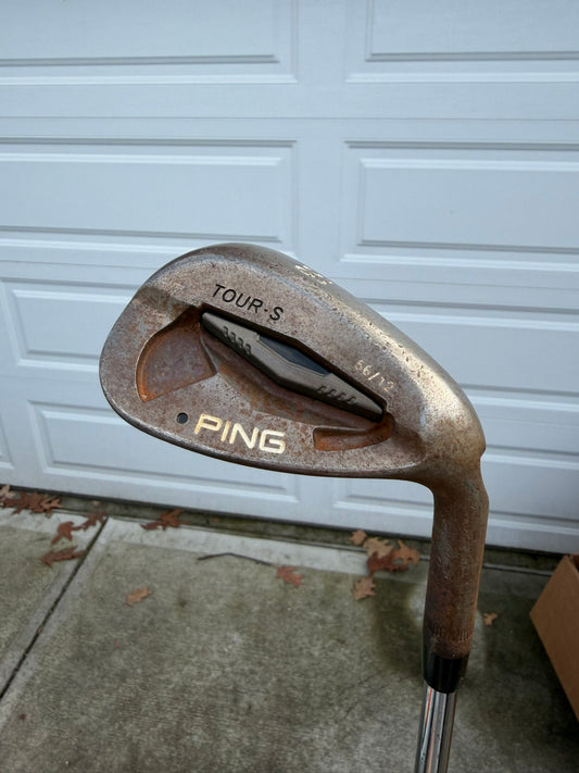 Photo of Ping Tour-S Rustique Sand Wedge 56° Stiff Flex Kbs Tour