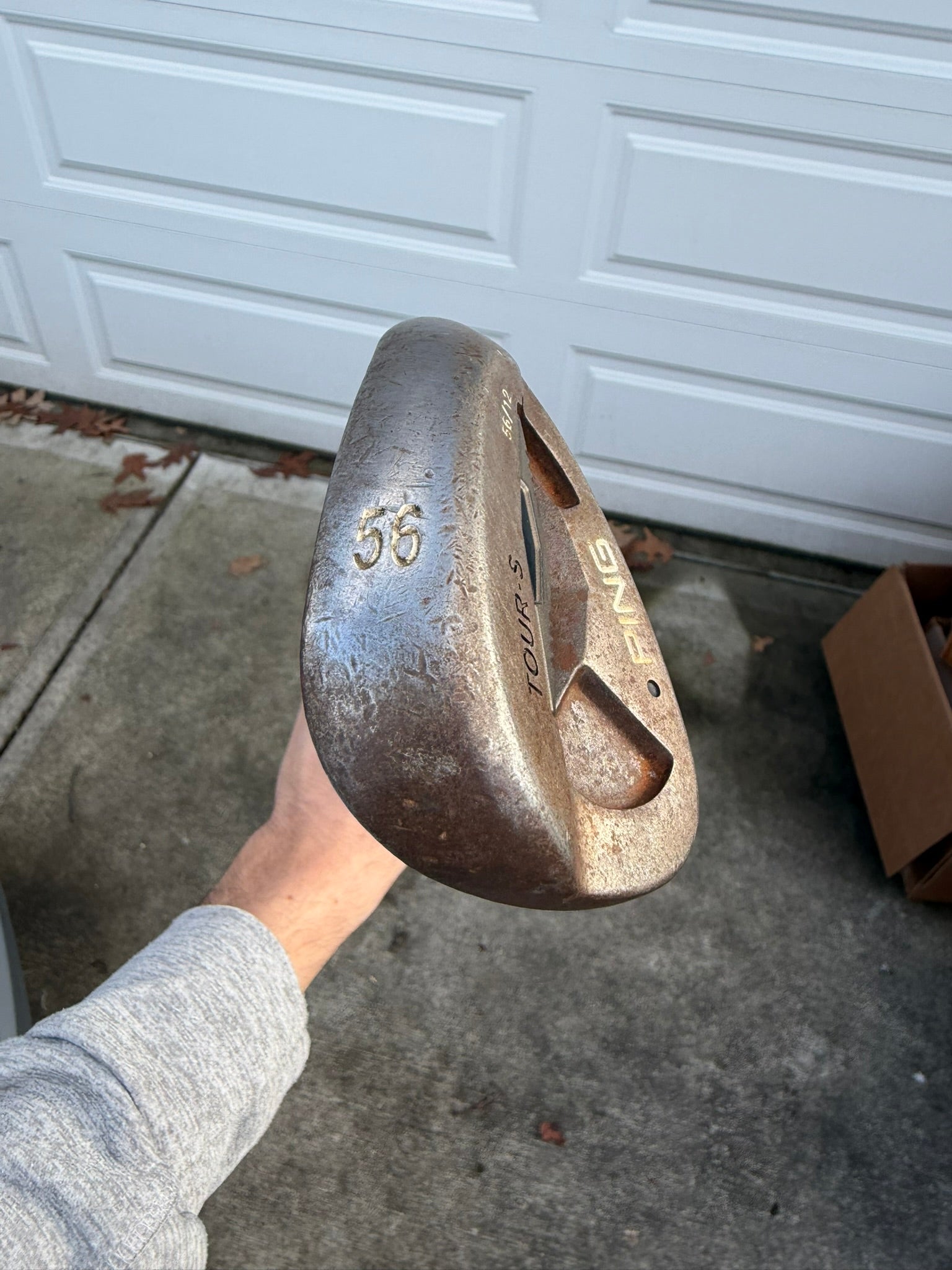 Photo of Ping Tour-S Rustique Sand Wedge 56° Stiff Flex Kbs Tour