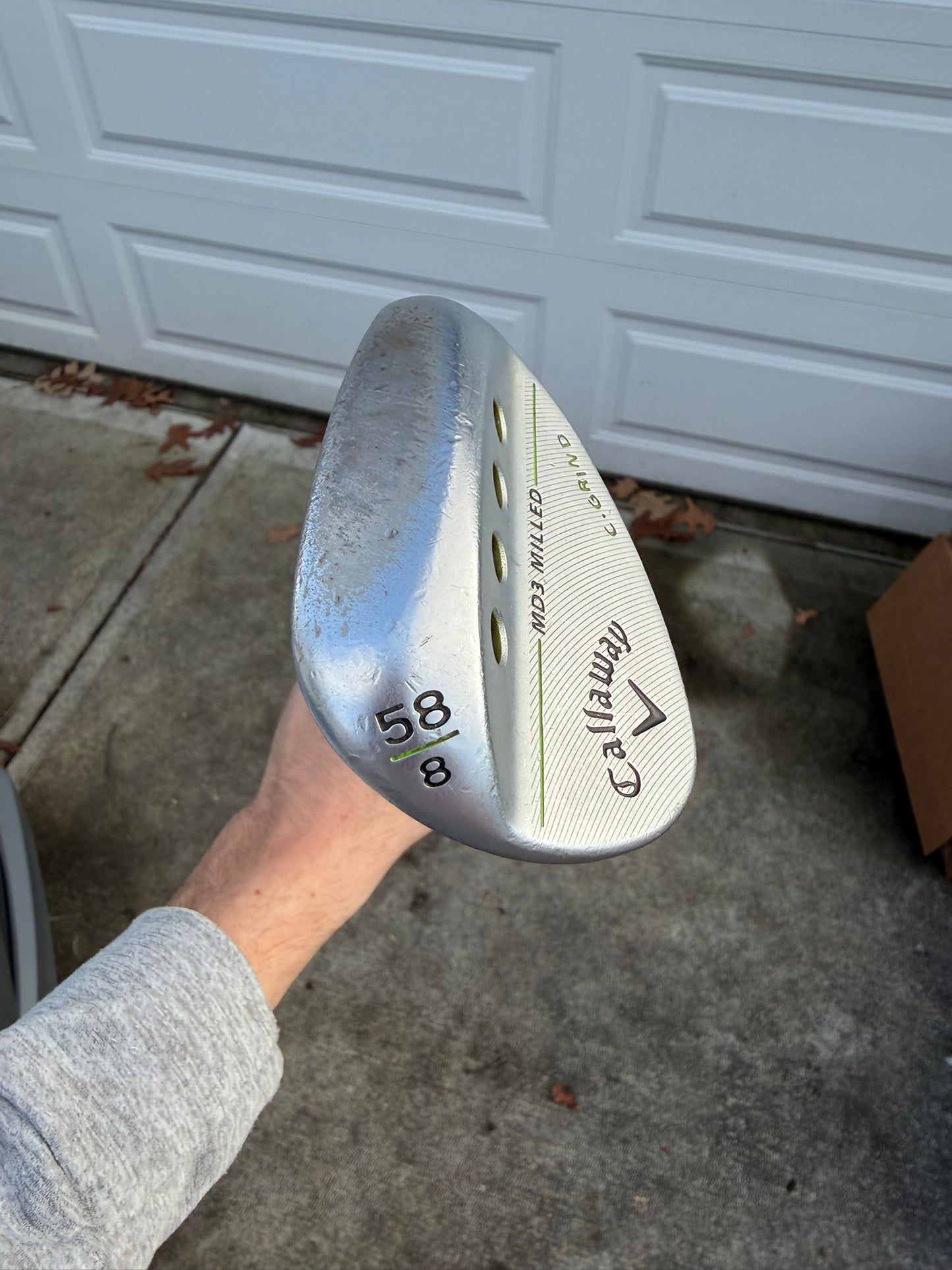 Photo of Callaway MD3 Milled Chrome C-Grind Lob Wedge 58° Wedge Flex