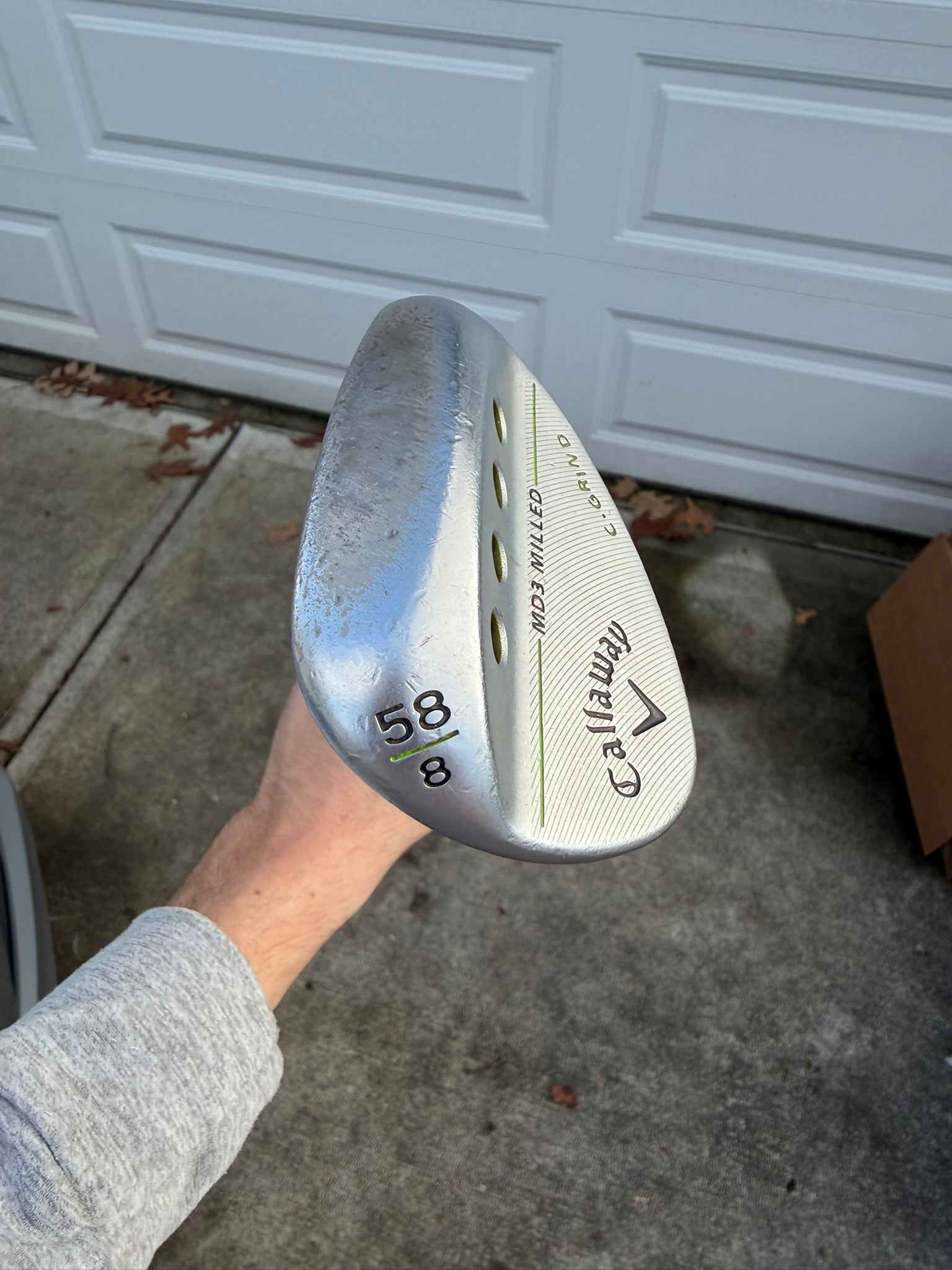 Photo of Callaway MD3 Milled Chrome C-Grind Lob Wedge 58° Wedge Flex