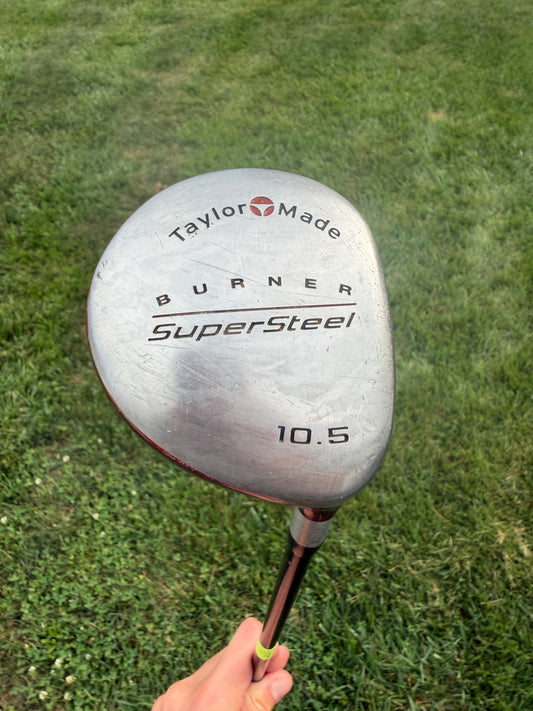 TaylorMade Supersteel Driver 10.5° Bubble Regular Flex 43.5"