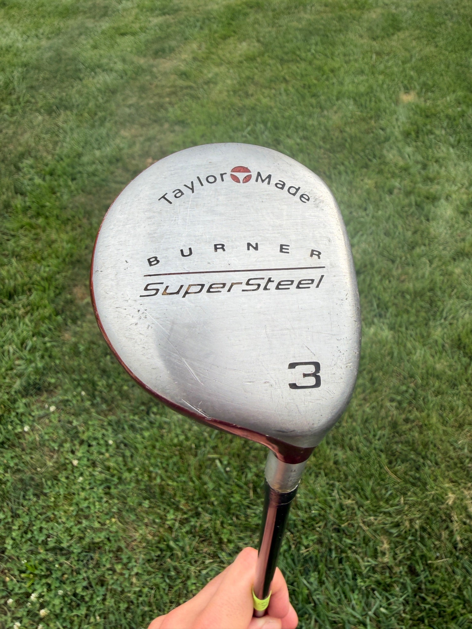 TaylorMade Supersteel 3-Wood Bubble Regular Flex 42.5"