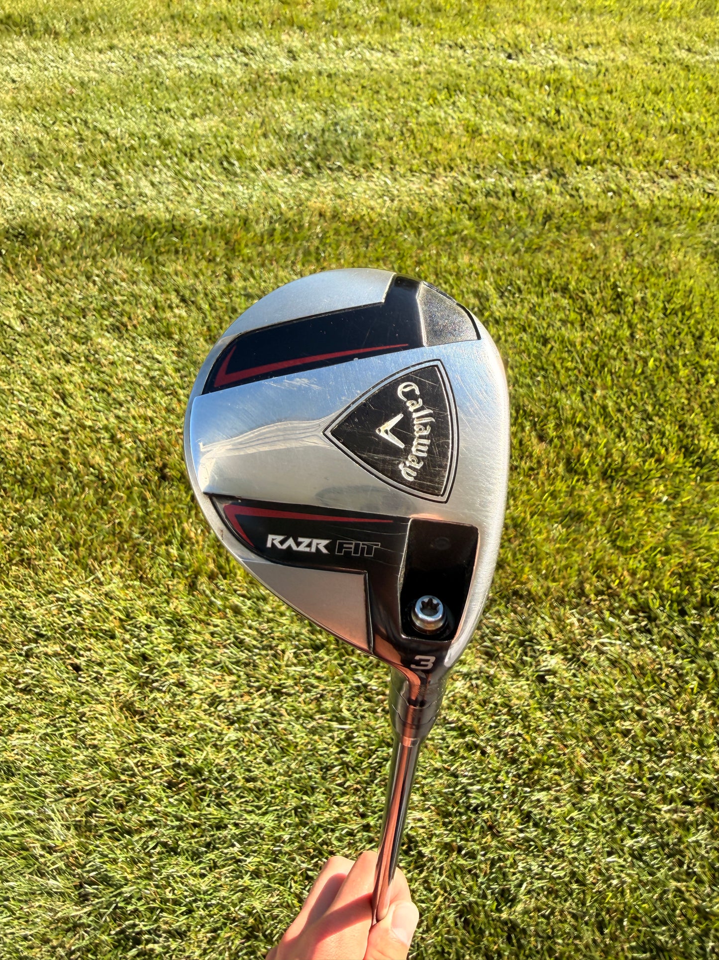 Callaway Razr Fit 3-Wood Diamana White 70g Extra Stiff Flex 42.75" +HC NICE