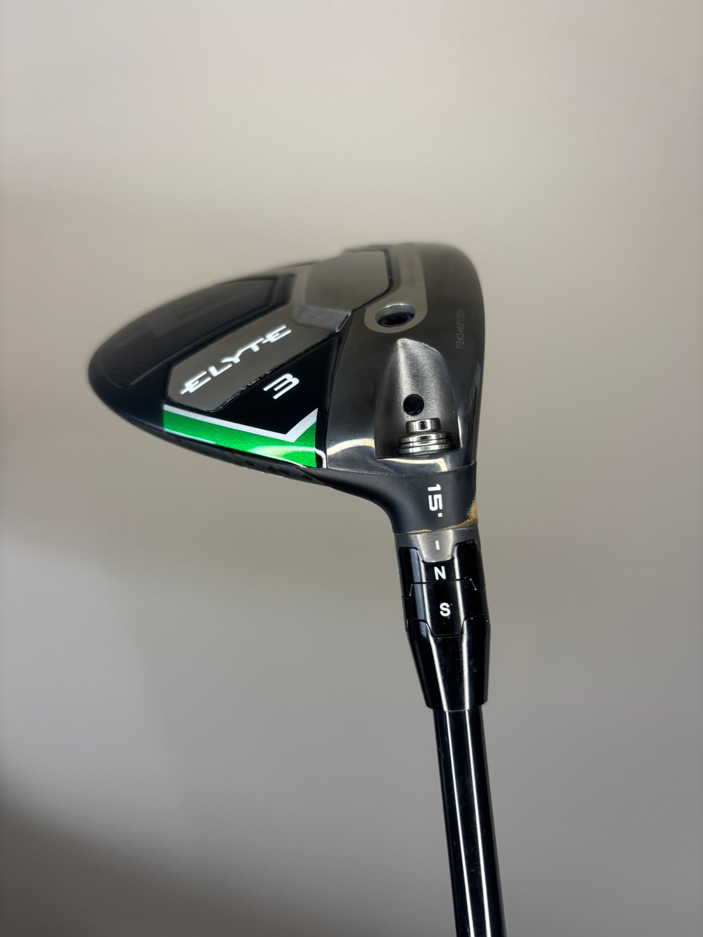 Photo of Callaway Elyte 3-Wood 15° Extra Stiff Flex Hzrdus Black 80G Tx