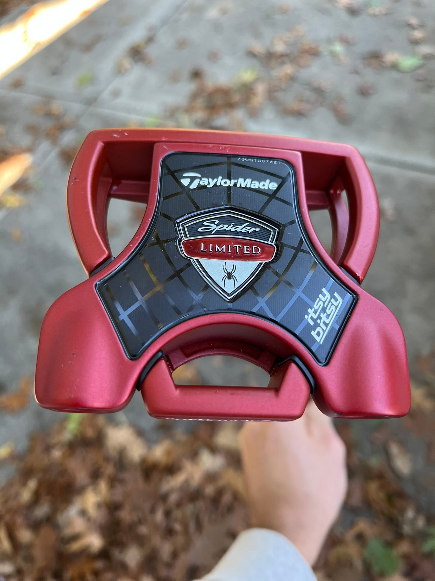 Taylormade Spider Limited Red Itsy Bitsy Putter 35.75″ +HC NEAR MINT