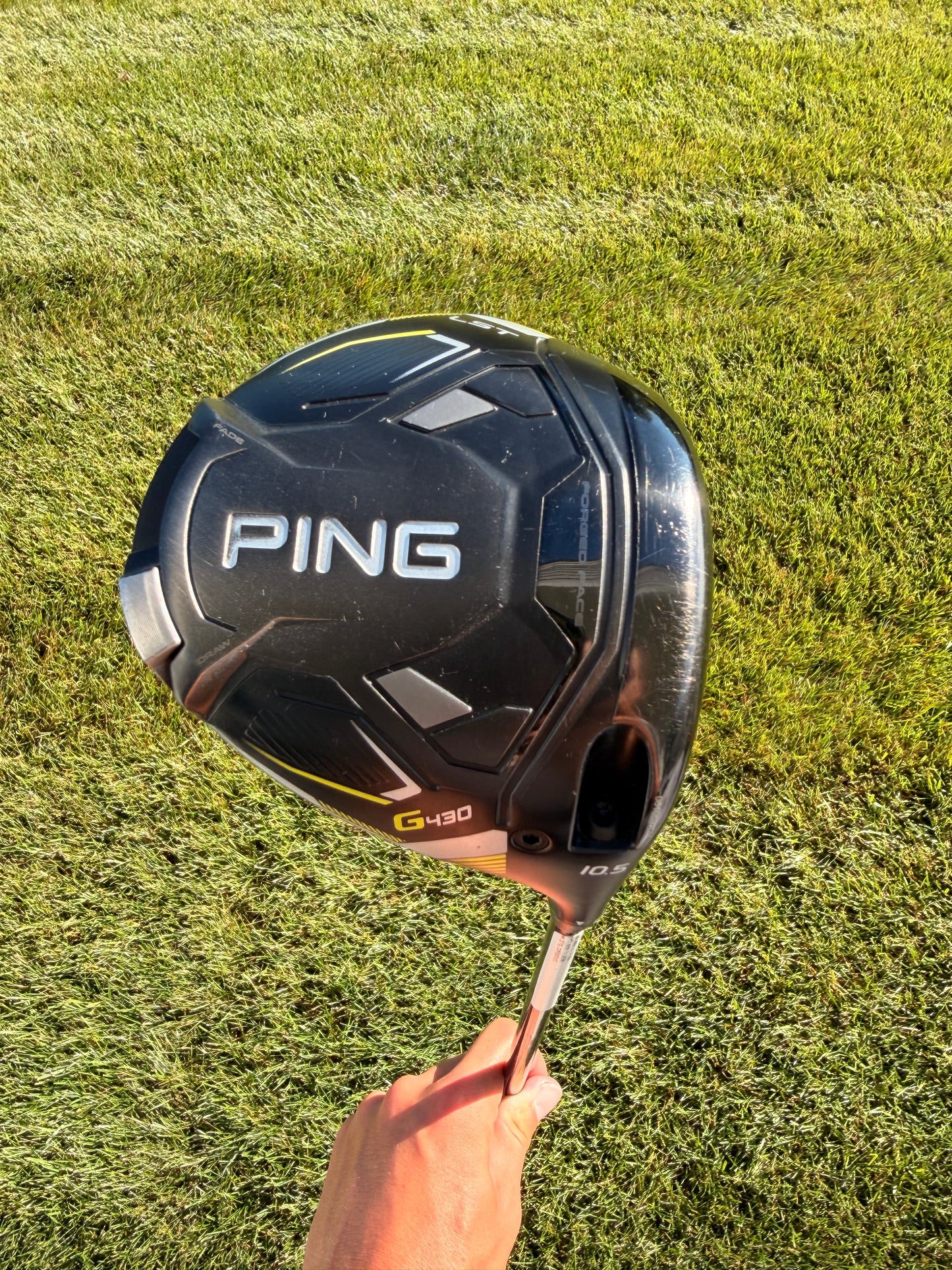 Ping G430 LST Driver 10.5° HZRDUS Smoke 60g Regular Flex 44.75" NICE