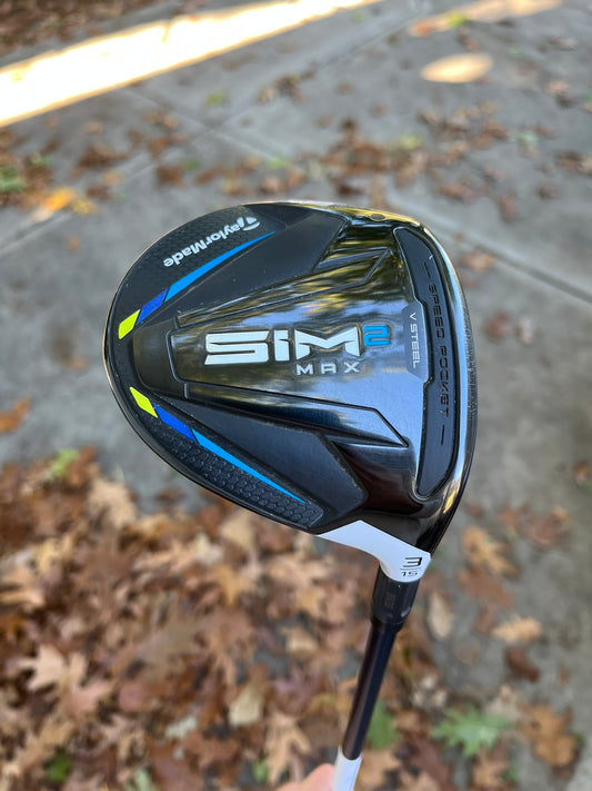 Taylormade Sim2 Max 3-Wood 15° Ventus Blue 6S Stiff Flex 42.5″ NICE