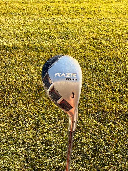 Callaway RAZR Tour 3 Hybrid 21° Stock Mid Kick 75g Stiff Flex 41.25"