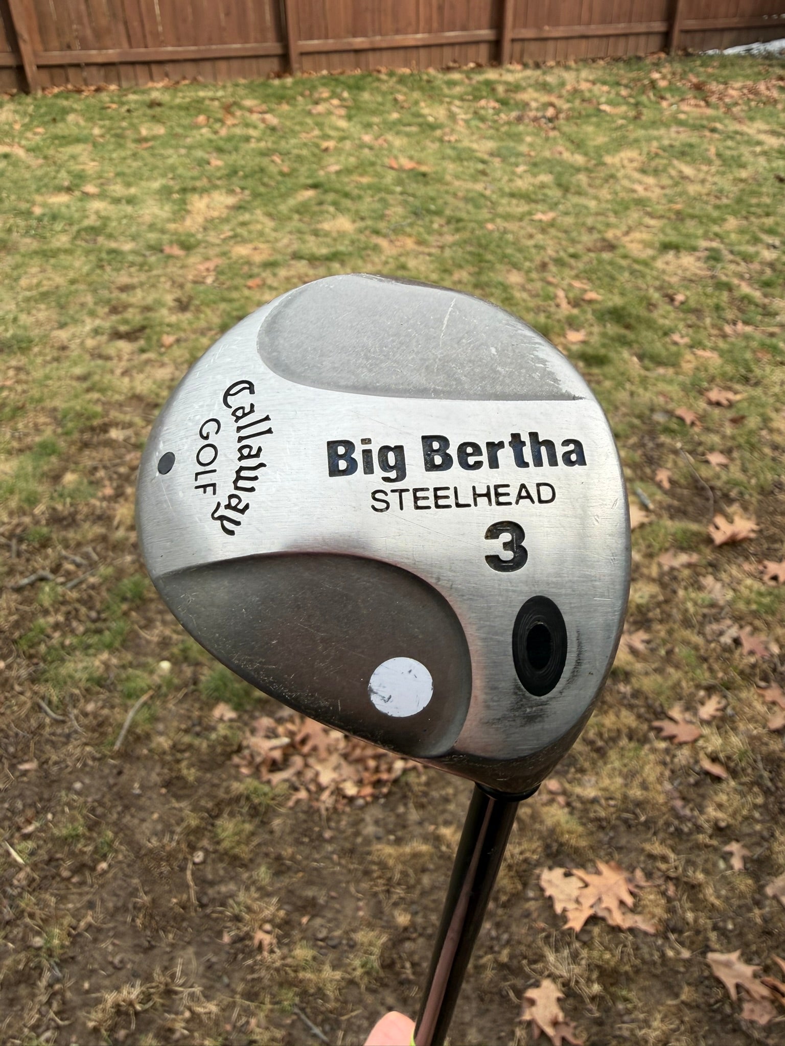 Photo of Callaway Steelhead 3-Wood Stiff Flex Rch 99 Firm