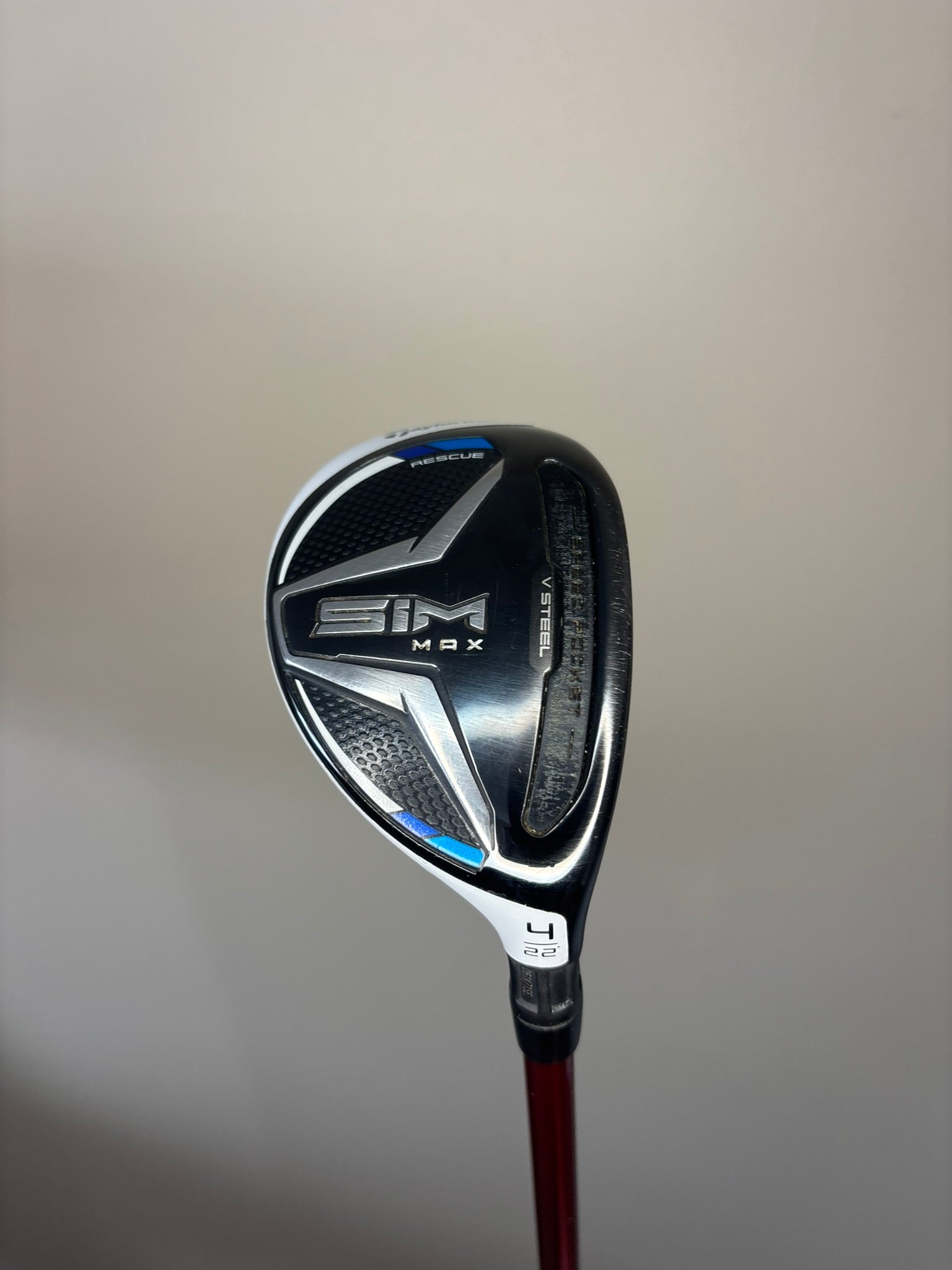 Photo of Taylormade SIM Max 4 Hybrid 22° Stiff Flex Matrix Ozik Altus Upgrade