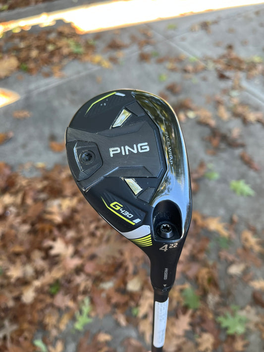 Ping G430 4 Hybrid 22° Alta CB Black 70 Regular Flex 39.5″ NICE