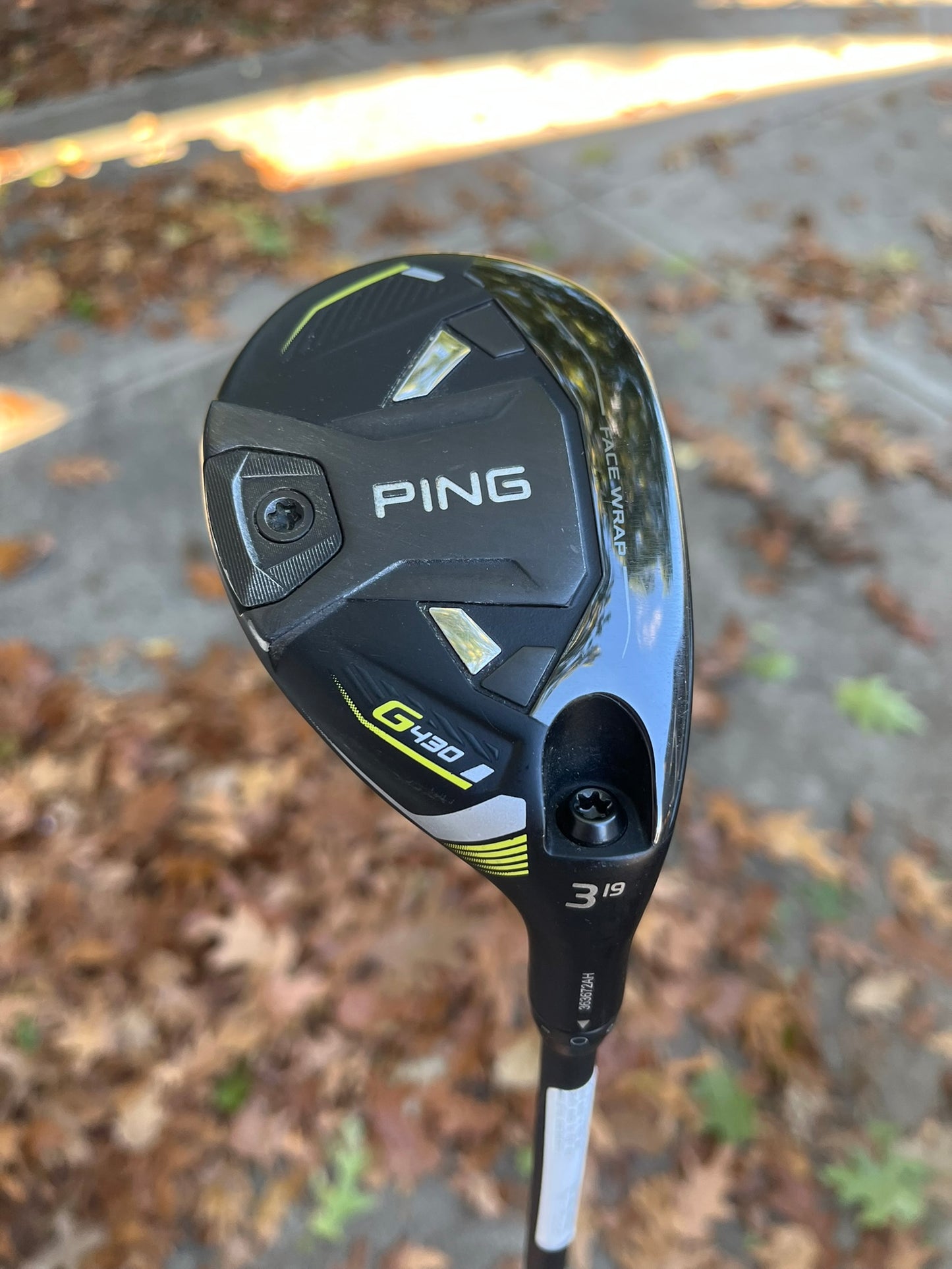 Photo of Ping G430 3 Hybrid 19° Stiff Flex Alta Cb Black 70
