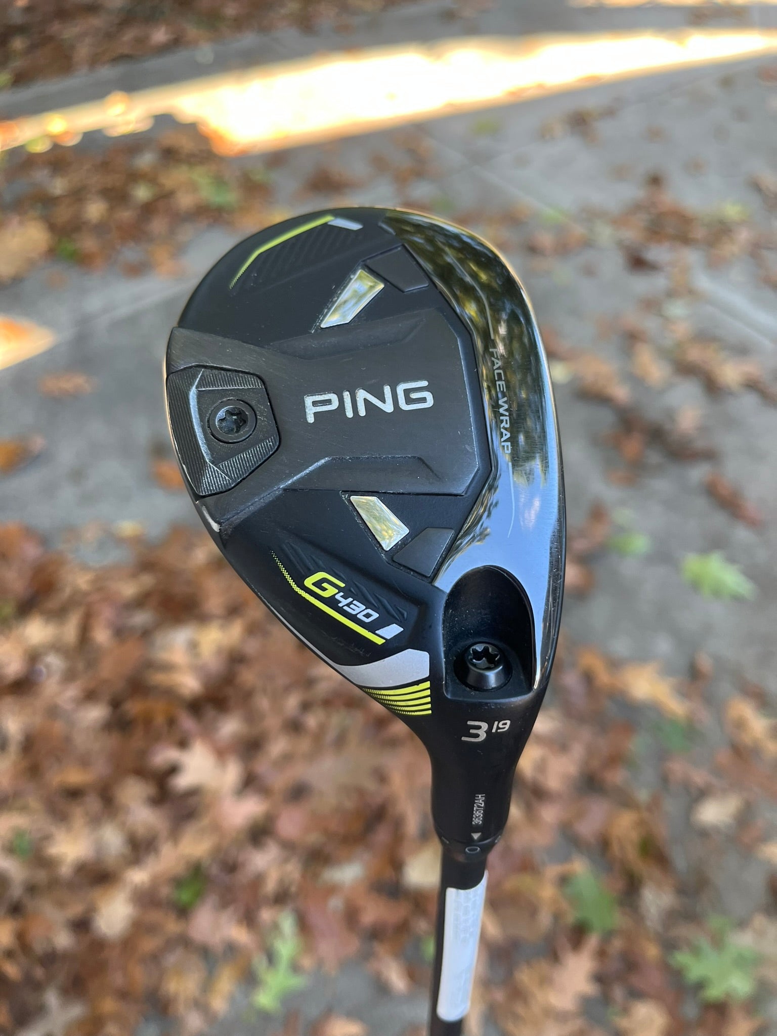 Photo of Ping G430 3 Hybrid 19° Stiff Flex Alta Cb Black 70