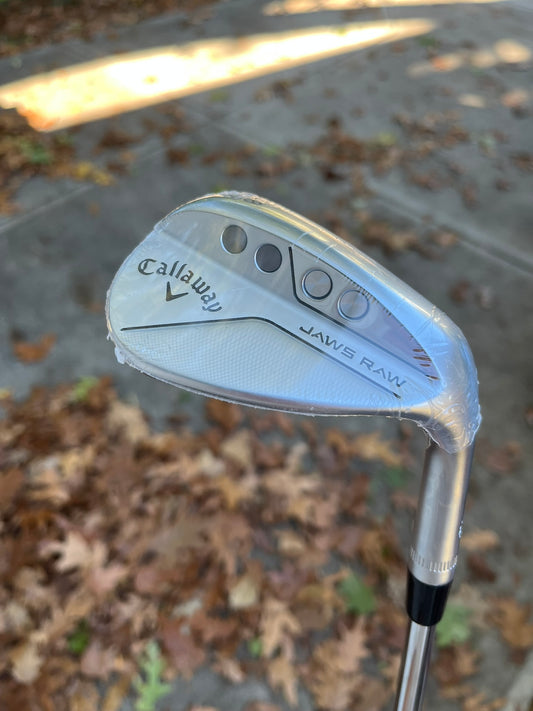 Callaway Jaws Raw Lob Wedge 58° / 10 Tour Issue Spinner Wedge Flex 35″ NEW