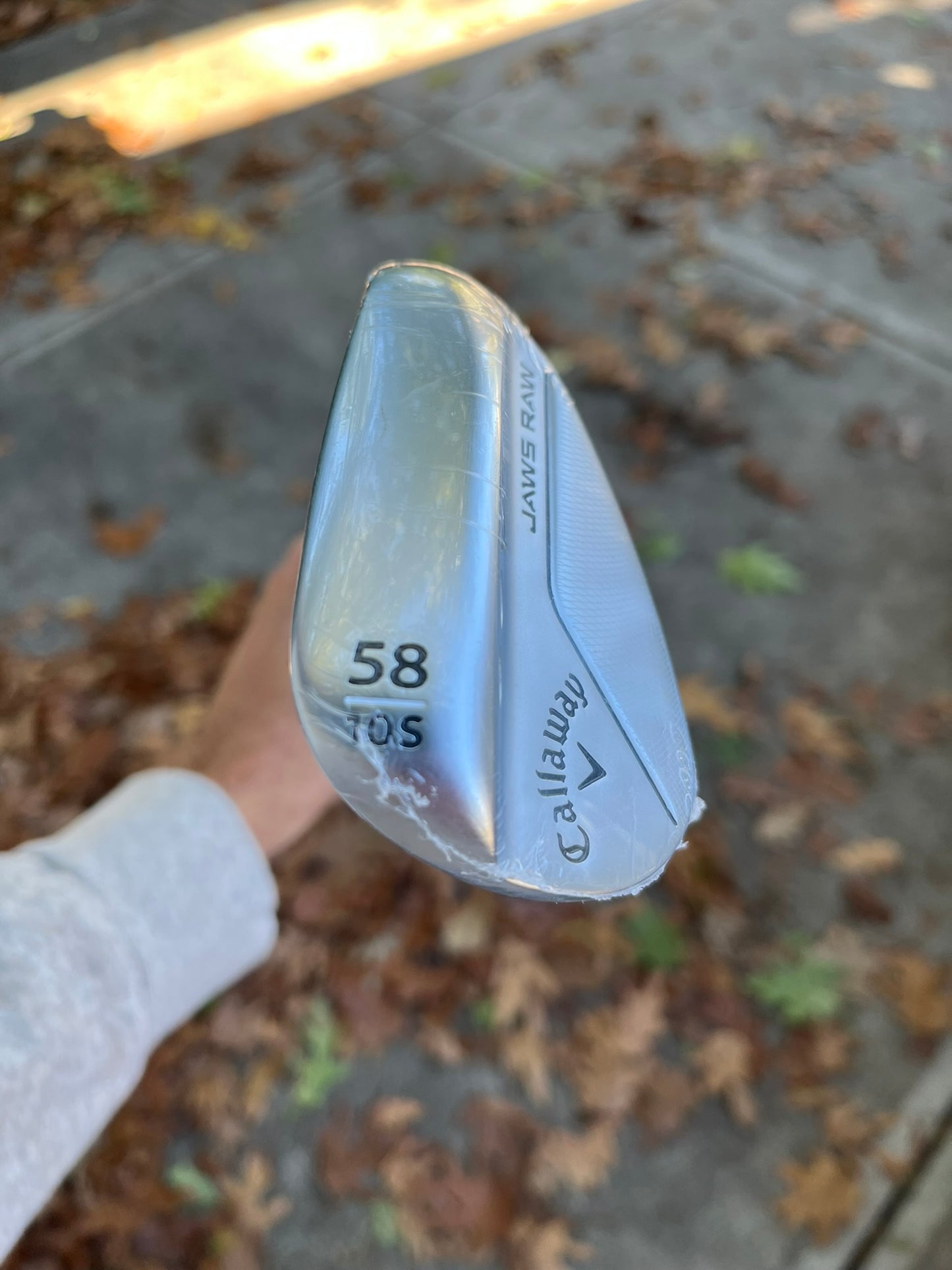 Callaway Jaws Raw Lob Wedge 58° / 10 Tour Issue Spinner Wedge Flex 35″ NEW