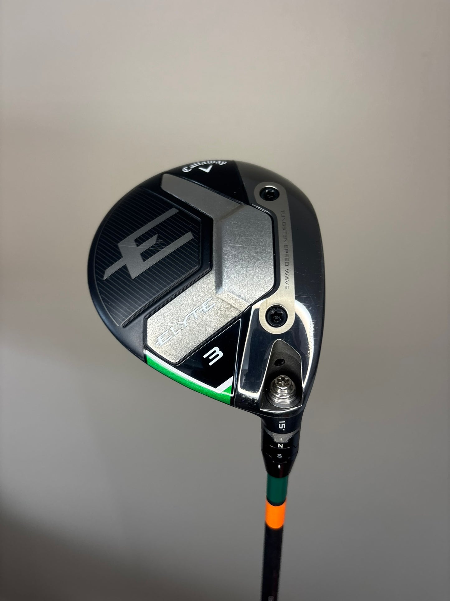 Photo of Callaway Elyte 3-Wood 15° Seniors Flex Vanquish 4 R2