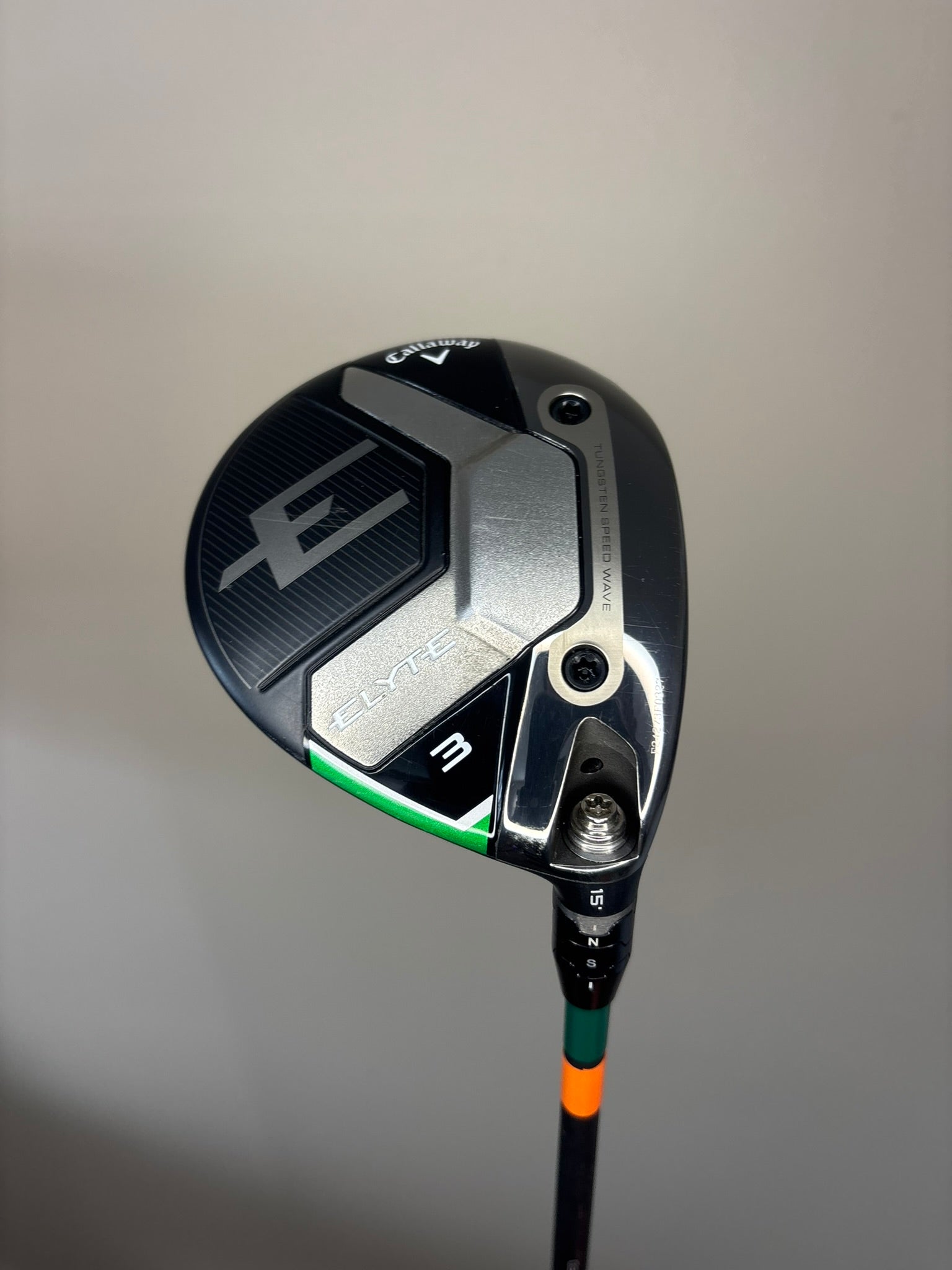 Photo of Callaway Elyte 3-Wood 15° Seniors Flex Vanquish 4 R2