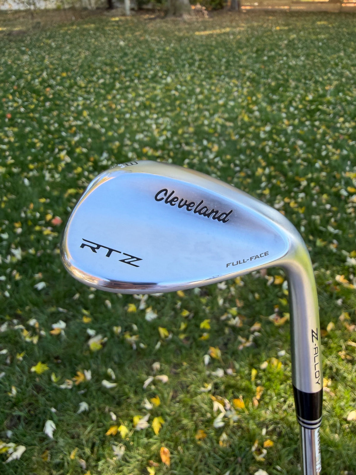 Cleveland RTZ Full Face Tour Satin Lob Wedge 58°/8 DG Spinner Wedge Flex 35.25"