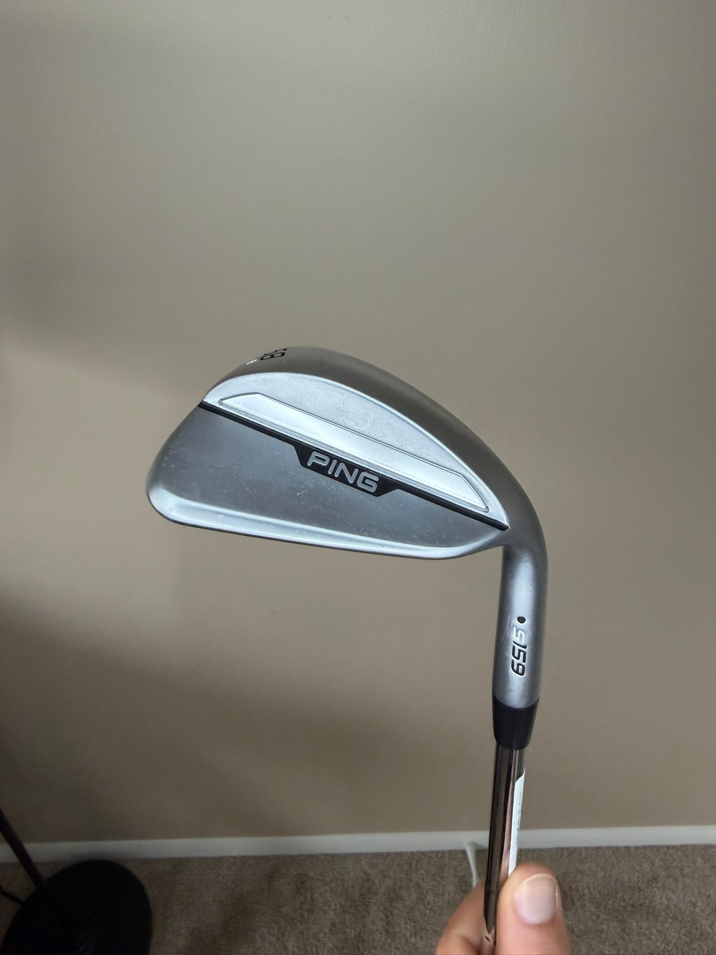 Ping s159 Chrome Lob Wedge 58° / 8E Black Dot Z-Z115 Wedge Flex 35″ MINT