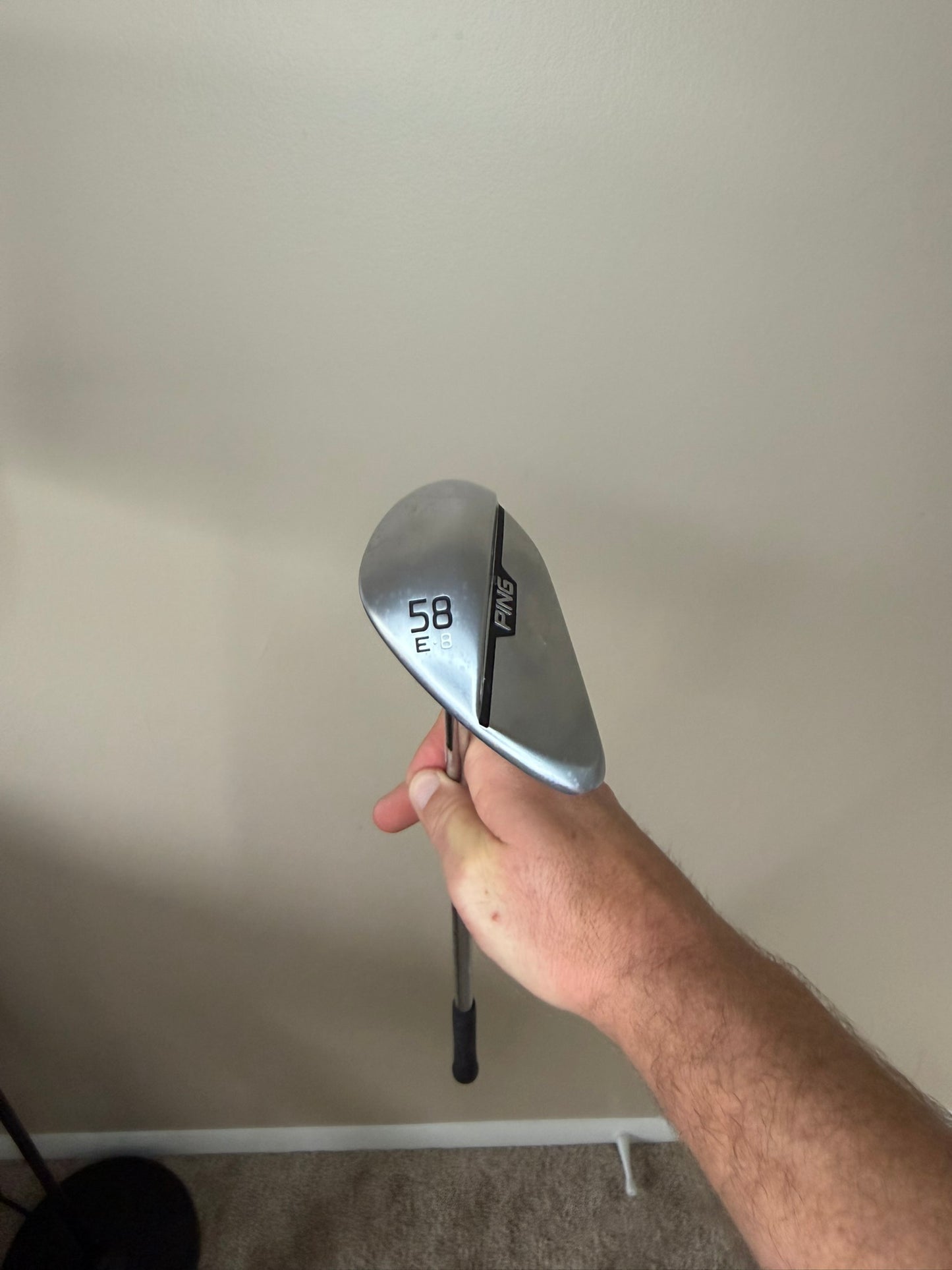 Ping s159 Chrome Lob Wedge 58° / 8E Black Dot Z-Z115 Wedge Flex 35″ MINT