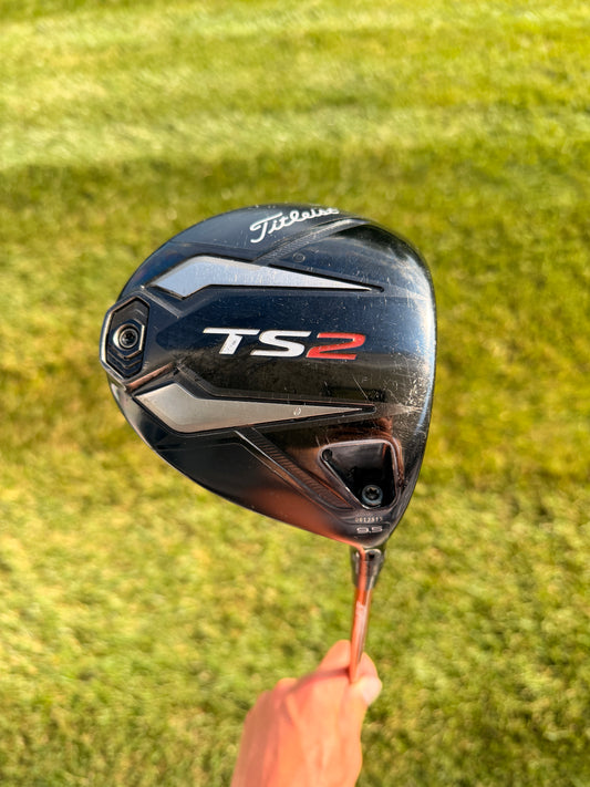 Titleist TS2 Driver 9.5° Aldila NVS 55g Senior Flex 44.75" NICE