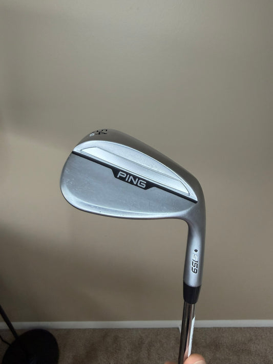 Ping s159 Chrome Sand Wedge 54° / 10H Black Dot Z-Z115 Wedge Flex 35.5″ MINT