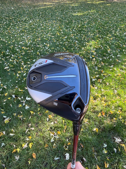 Titleist TSi1 3-Wood 15° Denali Red Regular Flex 43" +HC NICE
