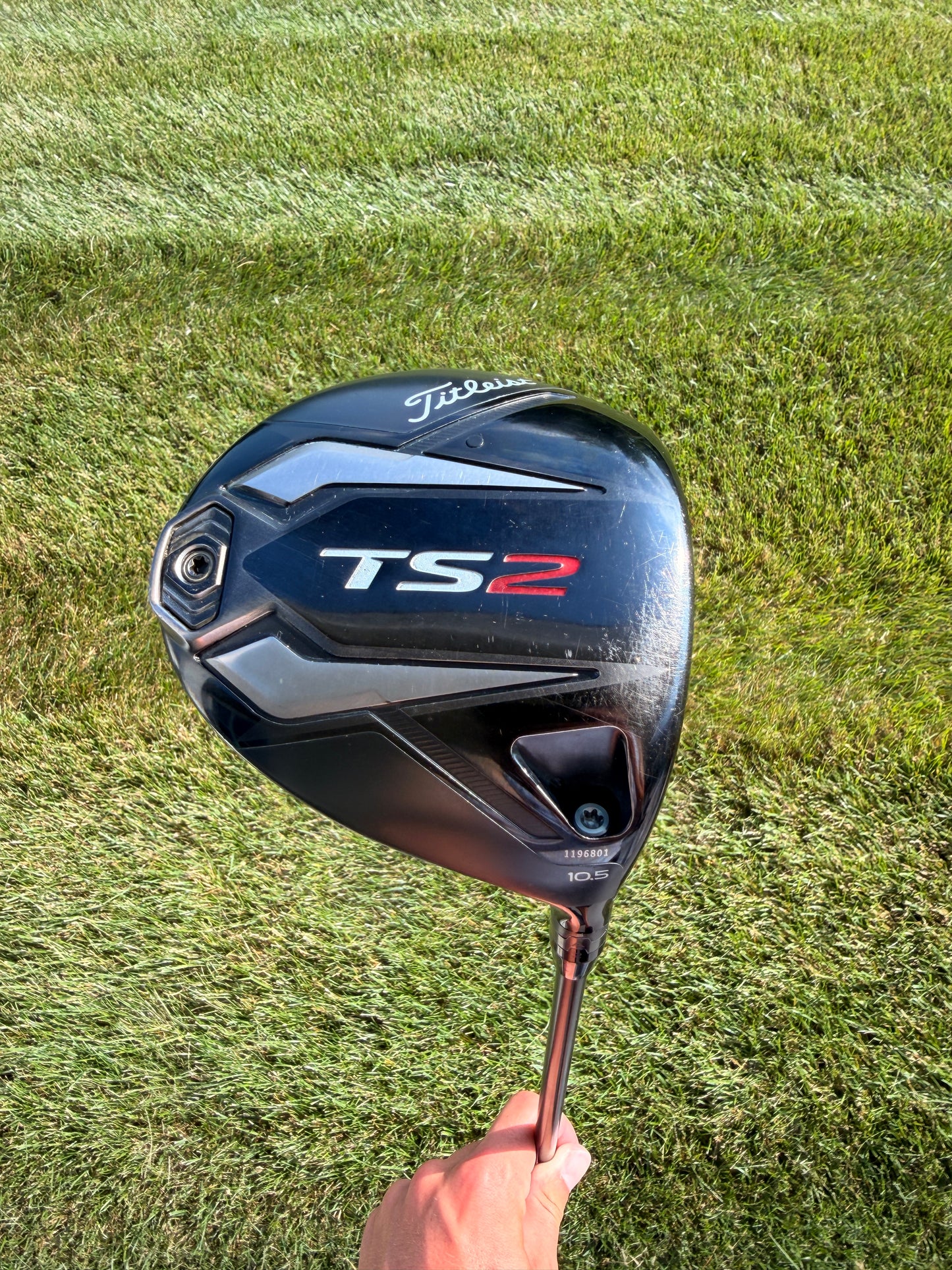 Titleist TS2 Driver 10.5° Diamana White 72x5ct Stiff Flex 44.5" +HC NICE