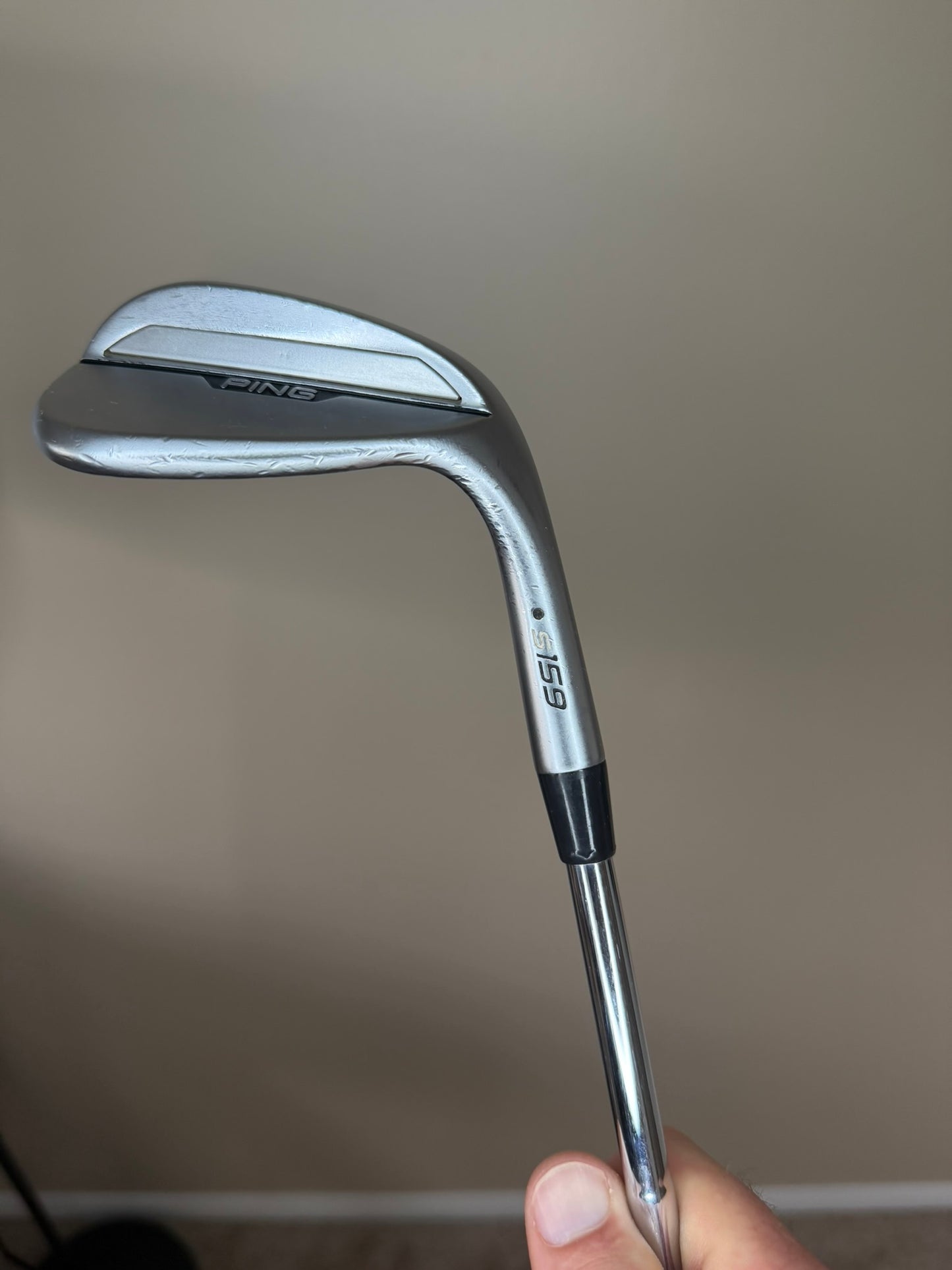 Ping s159 Chrome Sand Wedge 54° / 12S Black Dot Z-Z115 Wedge Flex 35.5″ NICE
