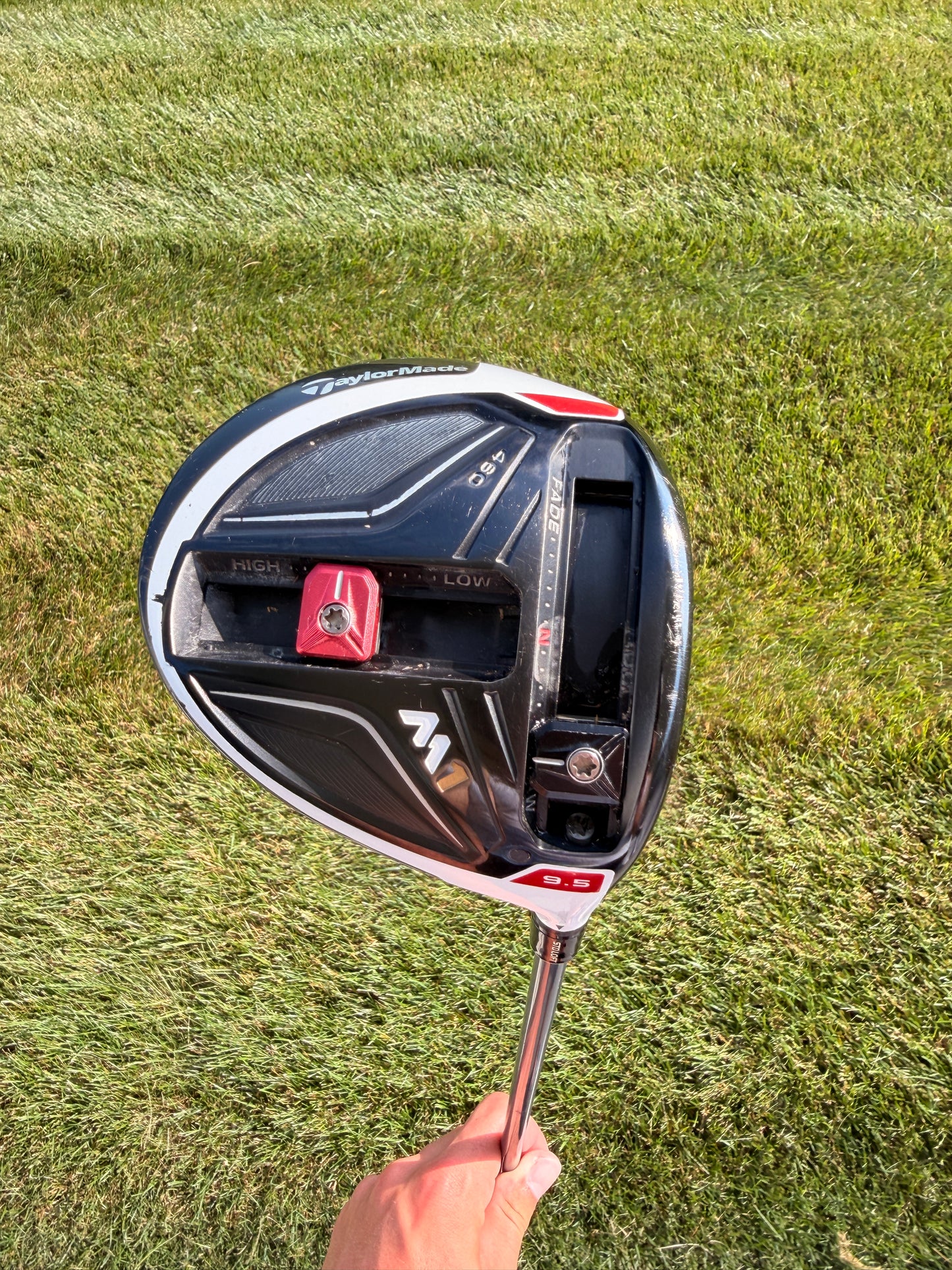 TaylorMade 2016 M1 Driver 9.5° OZIK White Tie 50g Regular Flex 45" +HC NICE