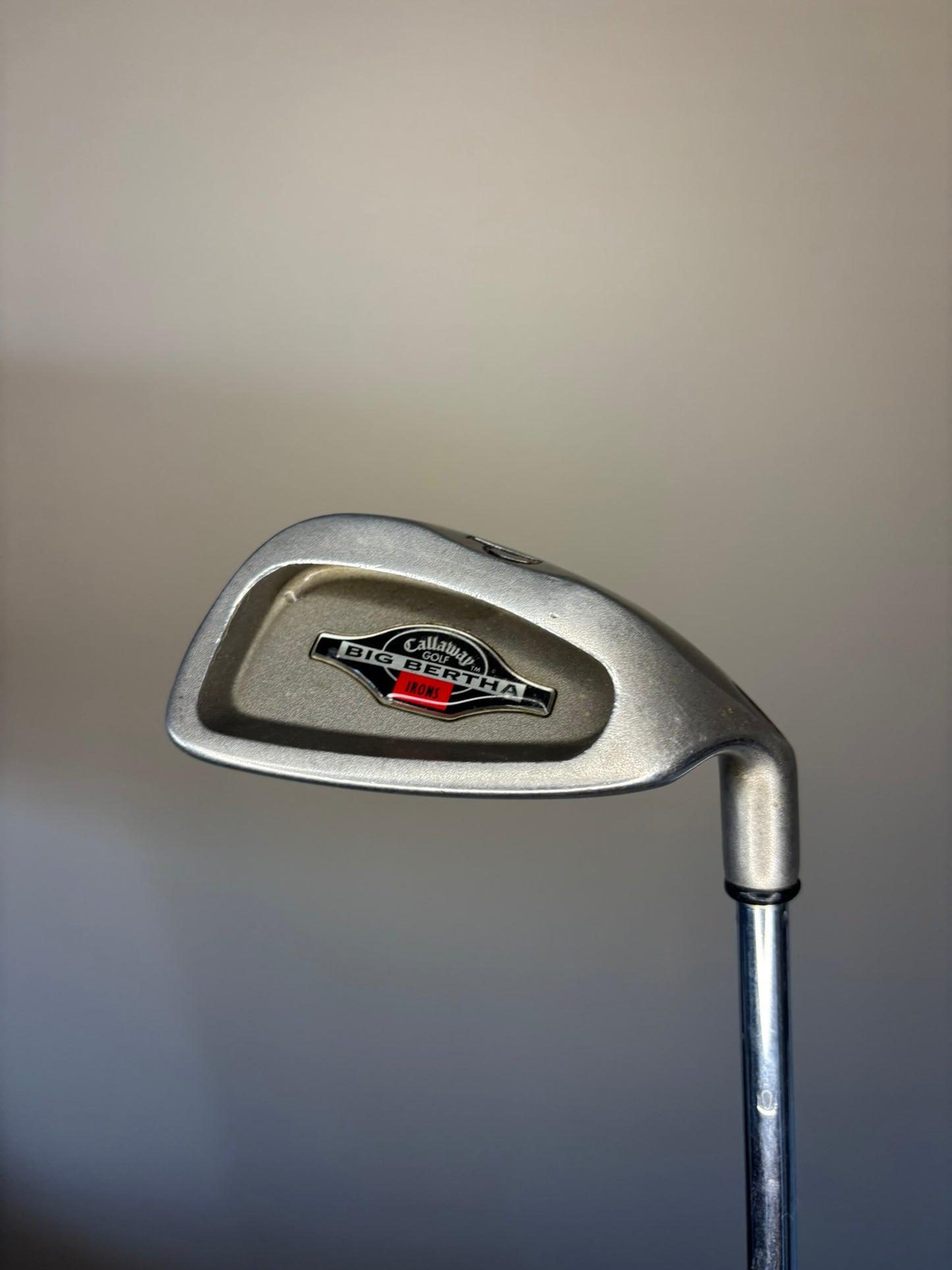 Callaway 1996 Big Bertha Pitching Wedge Memphis "10" Stiff Flex 36.5″ NICE