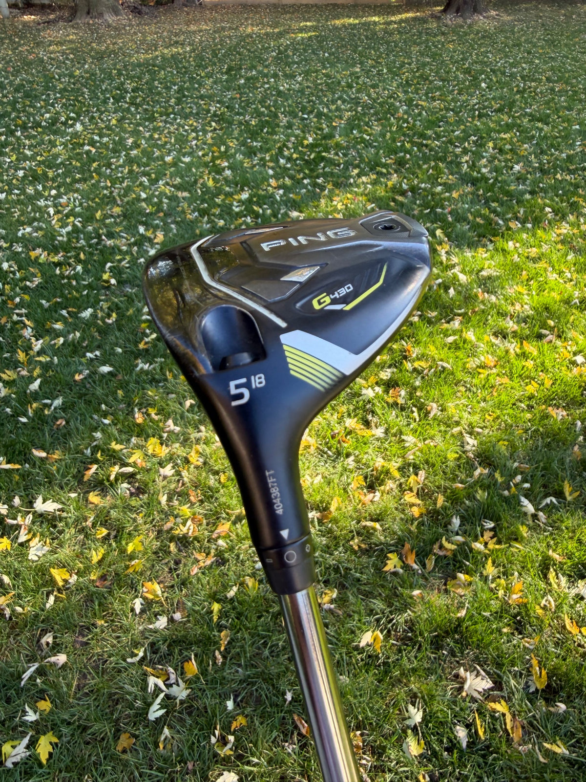 Ping G430 MAX 5-Wood 18° Tour 2.0 Chrome Stiff Flex Lefty 42.5" NICE — photo 4