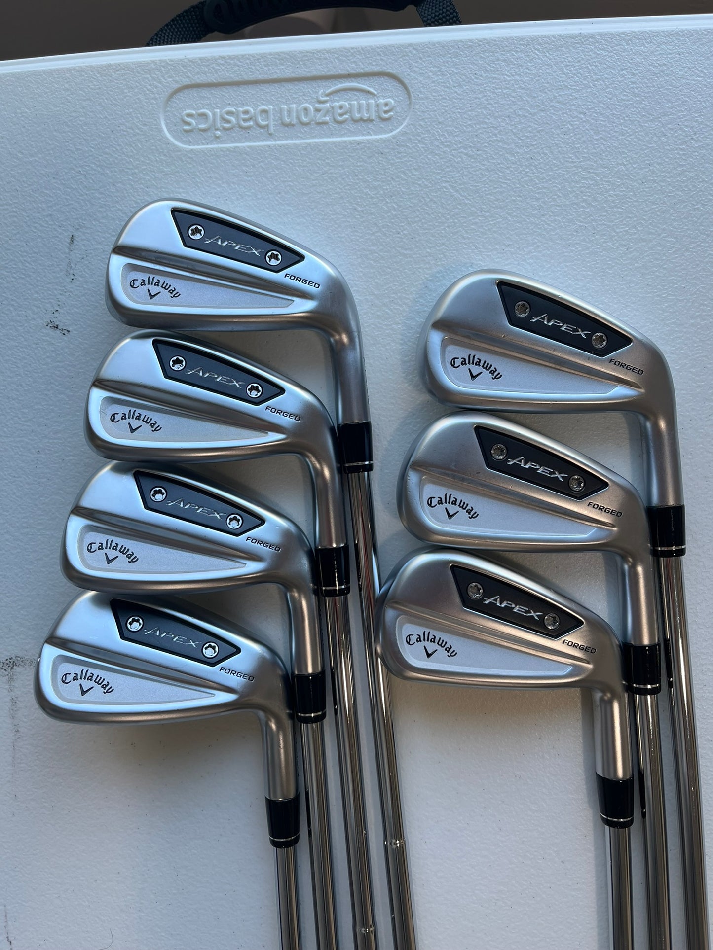 Callaway Apex Ai300 Iron Set 4-PW DG Mid 90 Stiff Flex Standard NICE